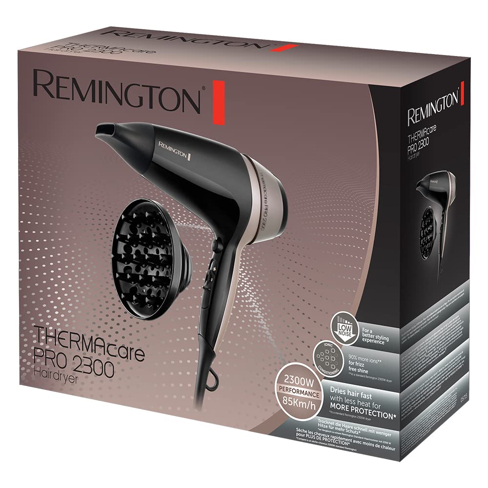 remington-thermacare-pro-d5715-asciugacapelli-ionico-2300w-a-basso-rumore-con-di image 5