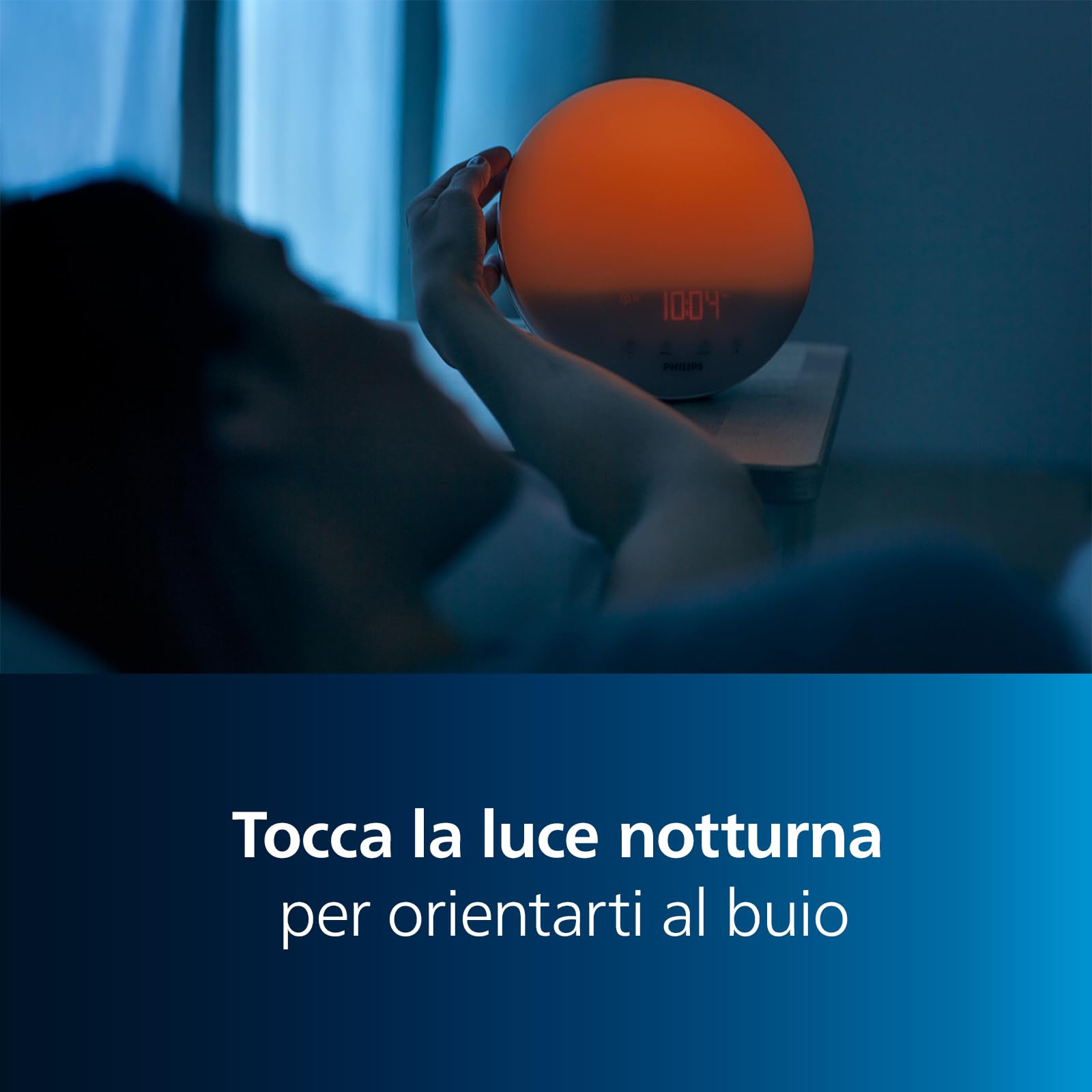 philips-smartsleep-hf3521-01-wake-up-light-sveglia-luminosa-da-comodino-con-simu image 3