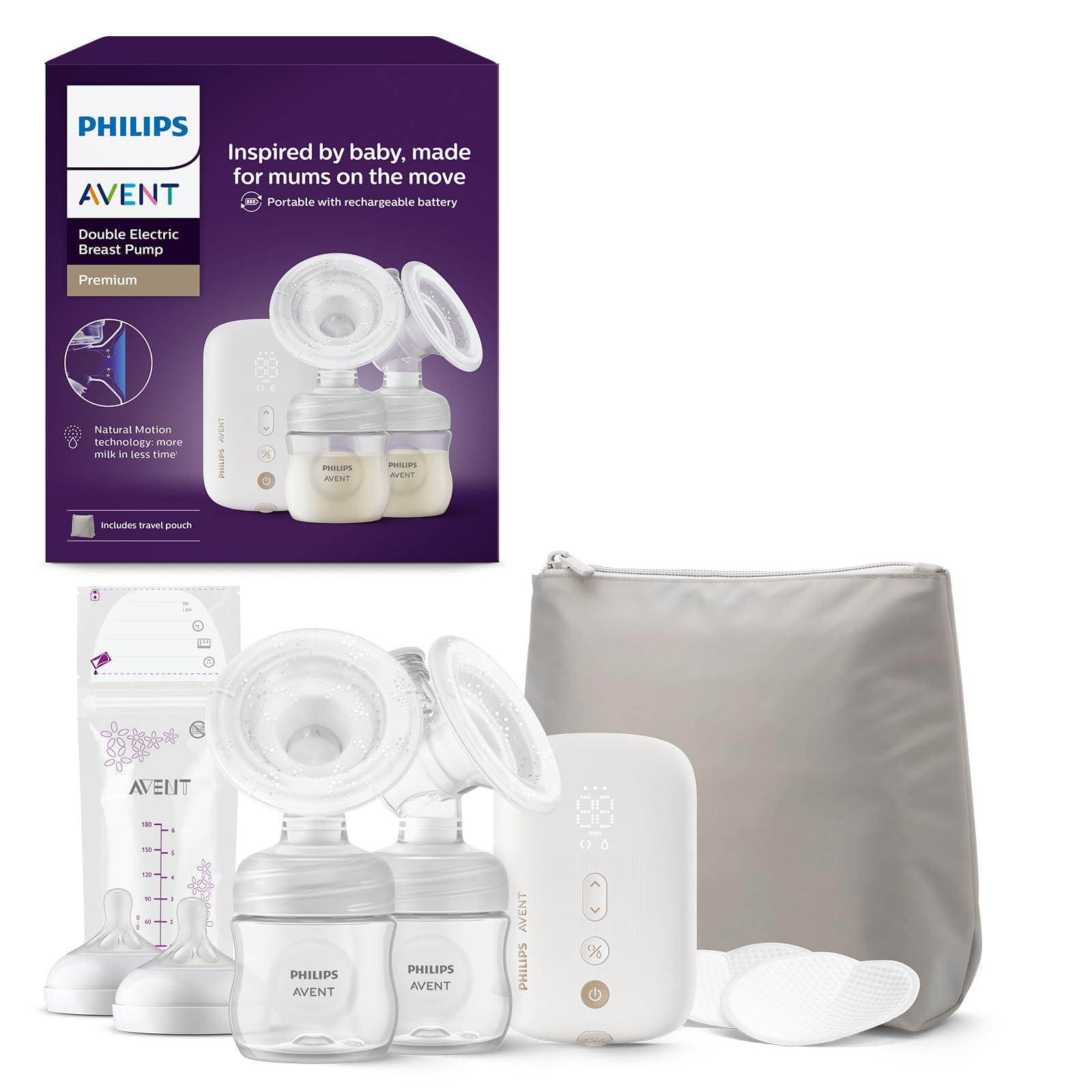 philips-avent-scd340-31-tiralatte-elettrico-singolo-di-qualit-ospedaliera-con-se image 8