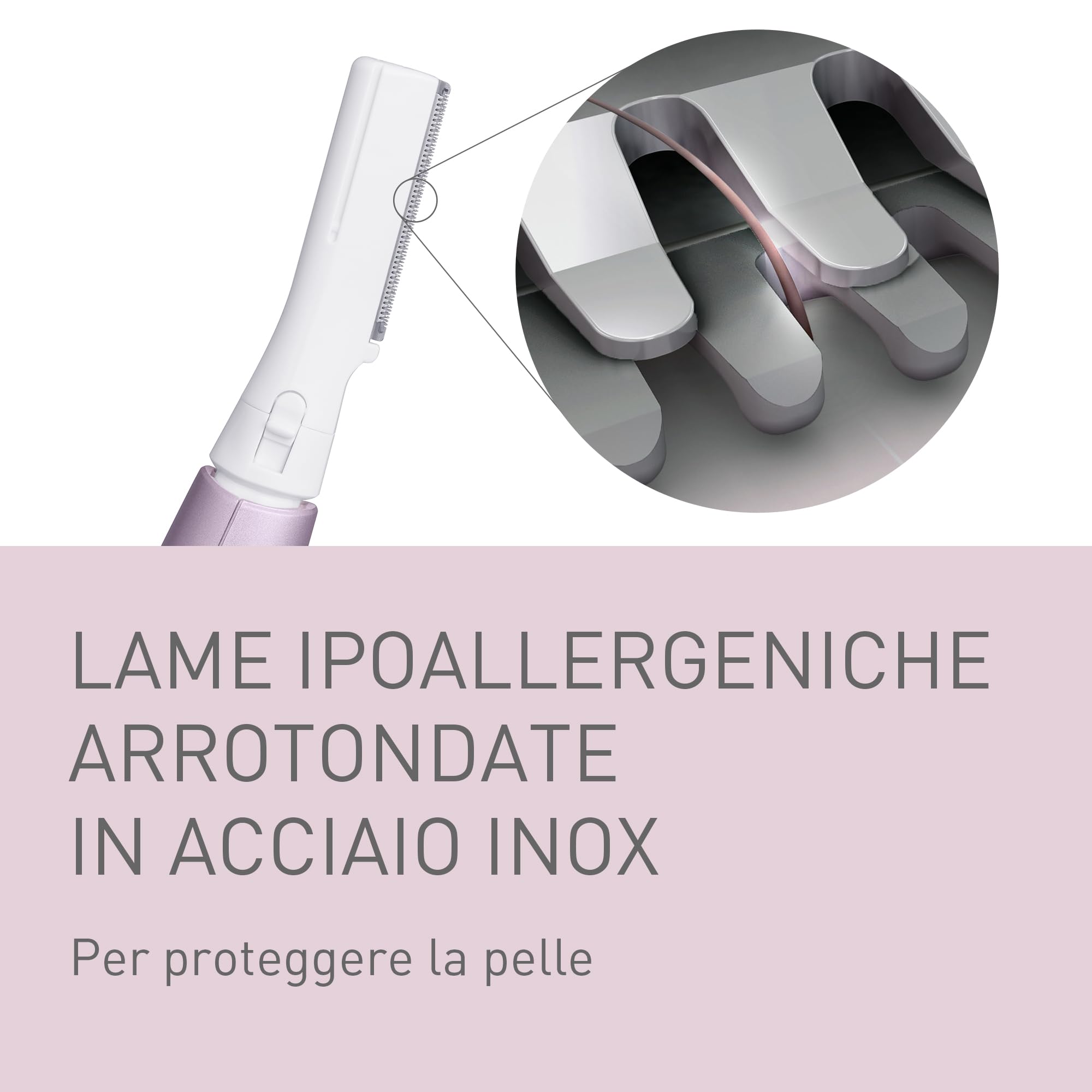 panasonic-es-wf71-v503-depilatore-sopracciglia-e-viso-donna-con-testina-flessibi image 4