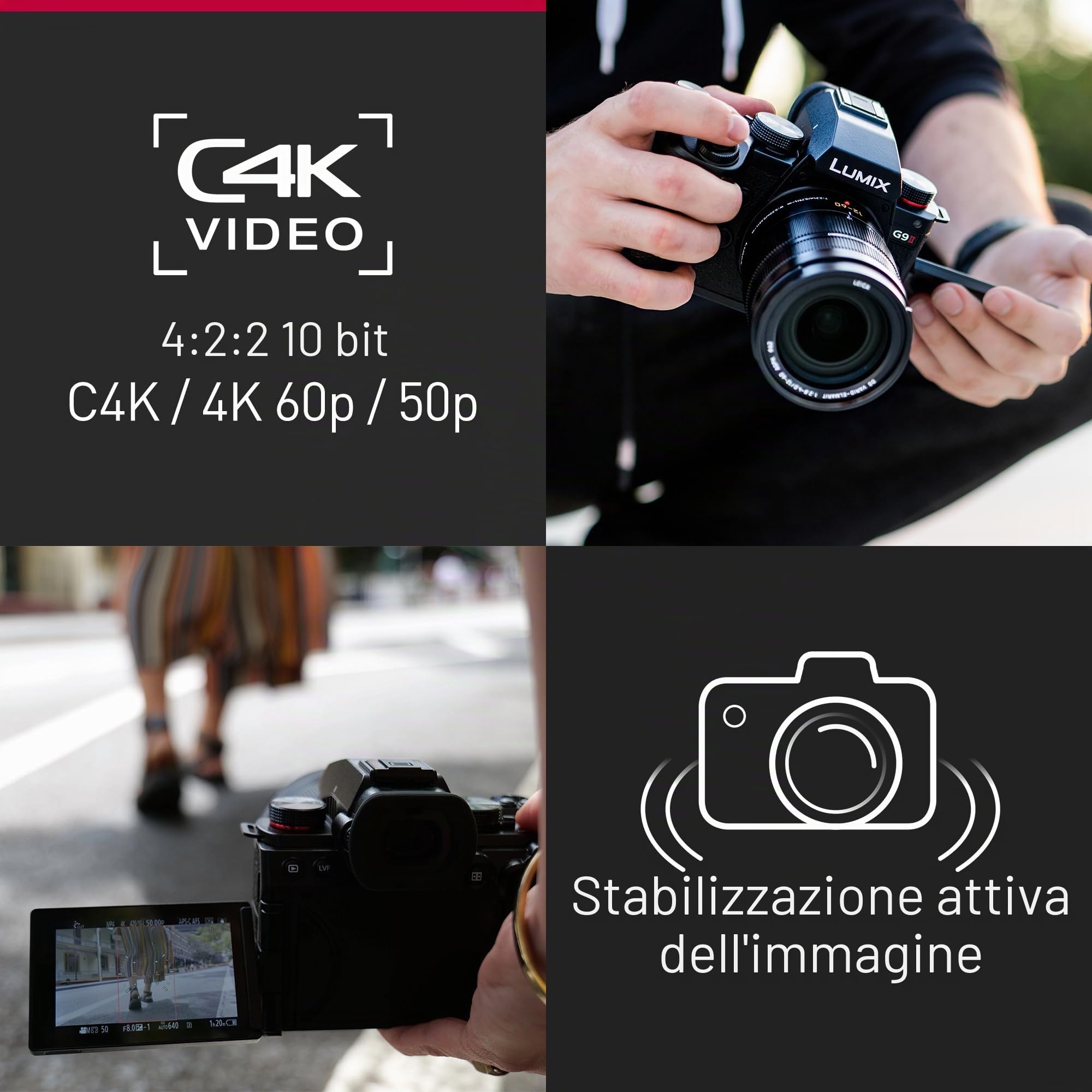panasonic-lumix-dc-g9m2e-fotocamera-mirrorless-micro-quattro-terzi-25-2mp-4k-120 image 8