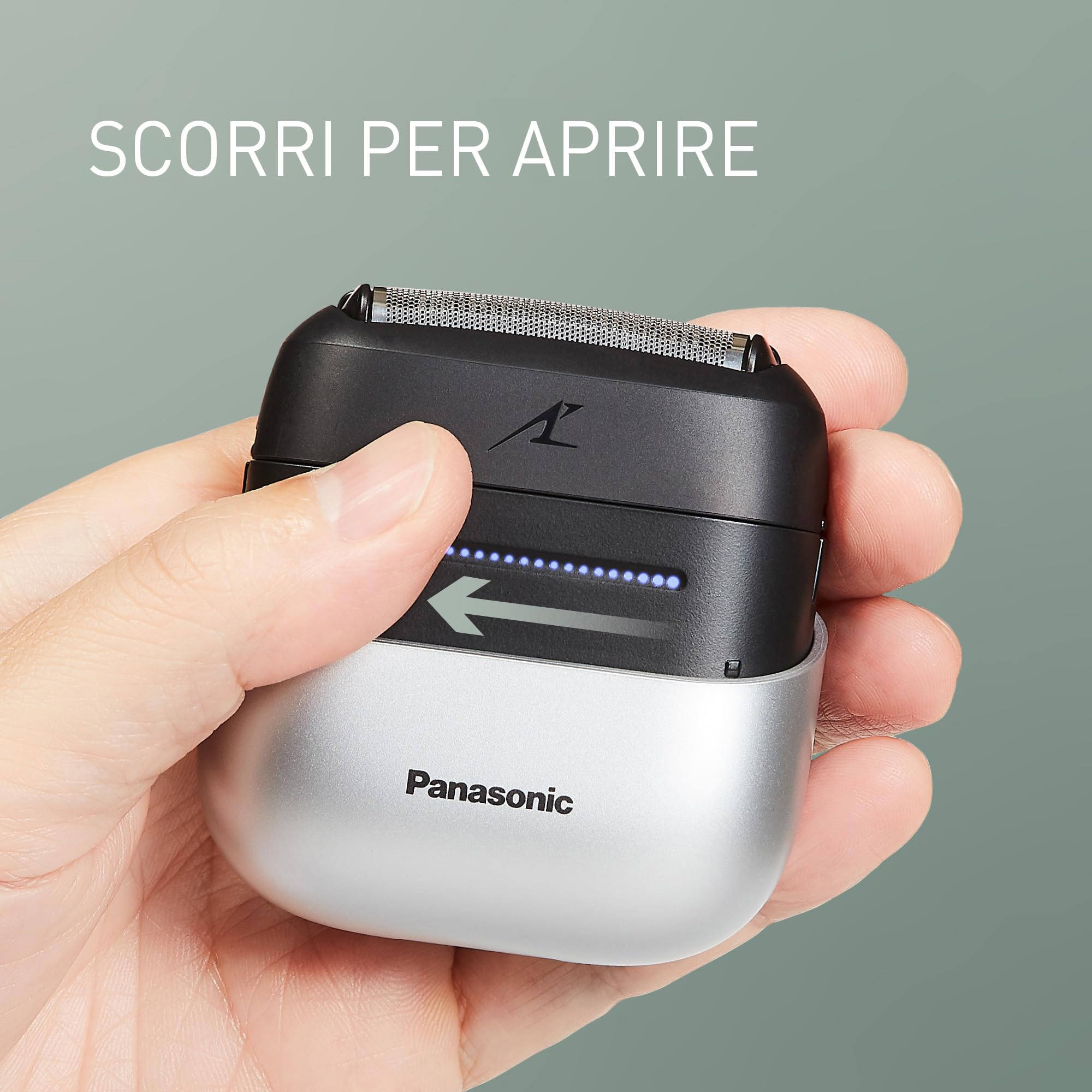 panasonic-serie-700-es-acm3bw503-rasoio-elettrico-compatto-a-3-lame-wet-dry-con- image 3