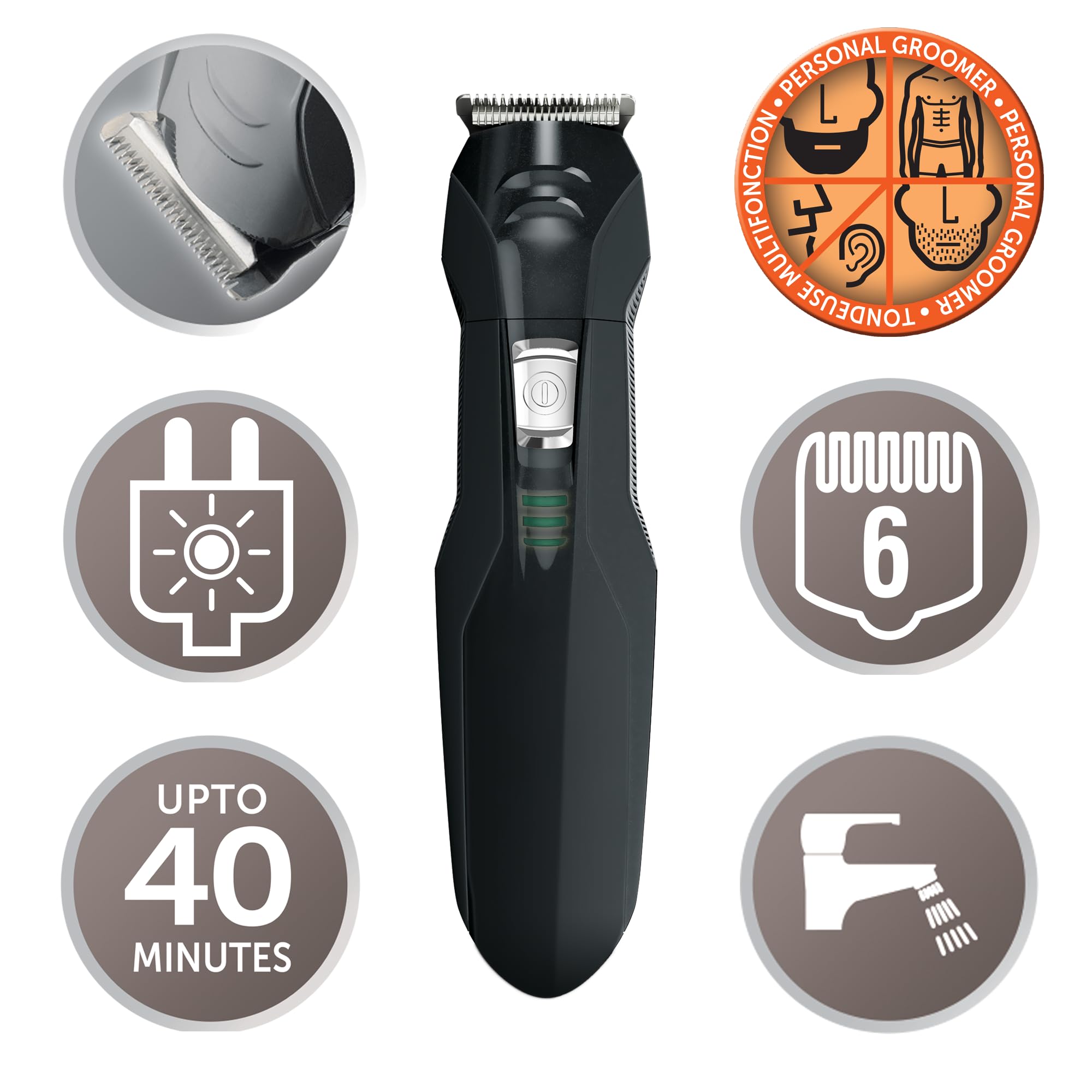 remington-personal-groomer-edge-pg6030-rasoio-elettrico-multiuso-rifinitore-corp image 2