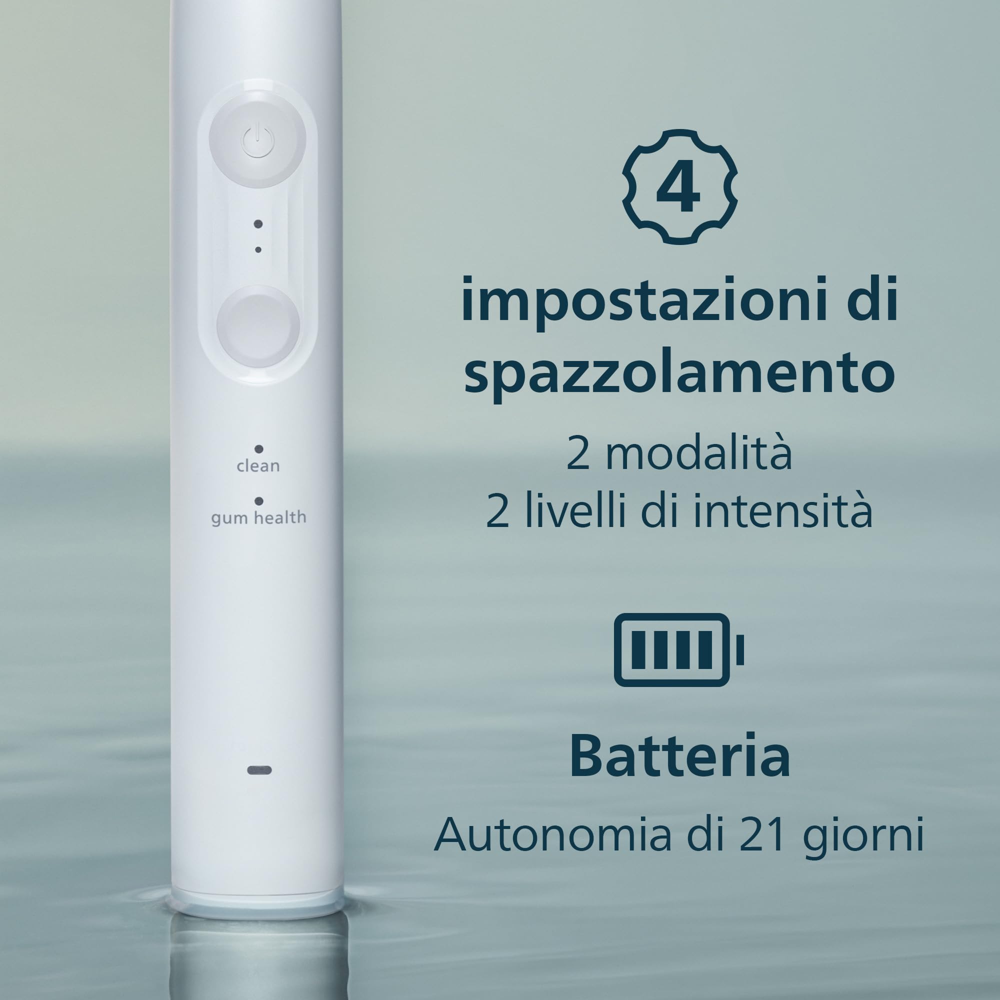 philips-sonicare-serie-4100-hhx4046-41-spazzolino-elettrico-sonico-con-sensore-d image 5