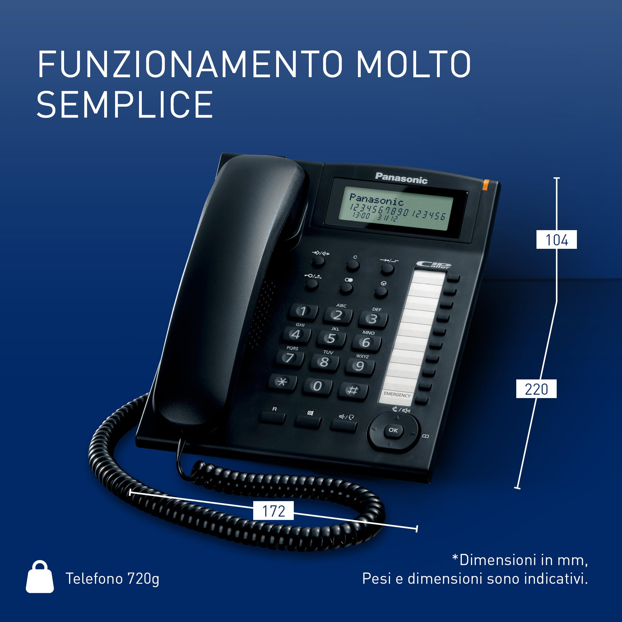 panasonic-kx-ts880exb-telefono-fisso-a-filo-con-vivavoce-identificativo-del-chia image 6