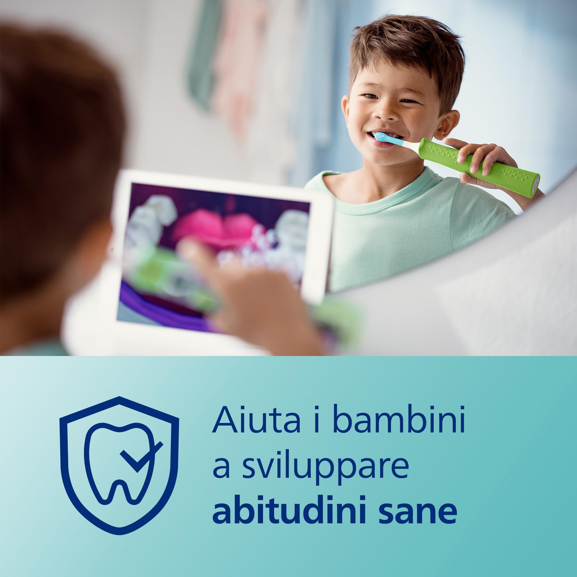 philips-sonicare-for-kids-hx6352-11-spazzino-elettrico-sonico-per-bambini-3-con- image 5