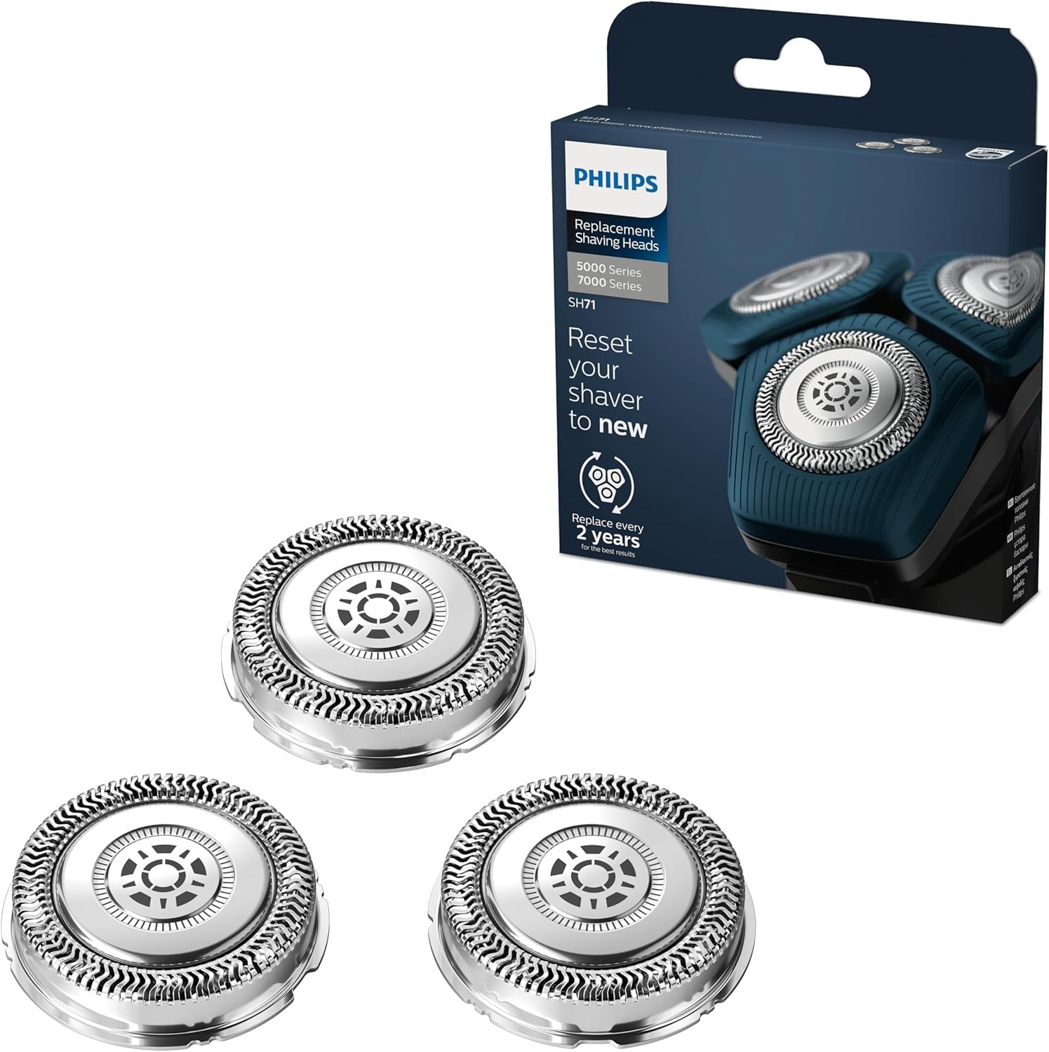 philips-sh71-50-testine-di-rasatura-di-ricambio-originali-compatibili-con-serie- image 1