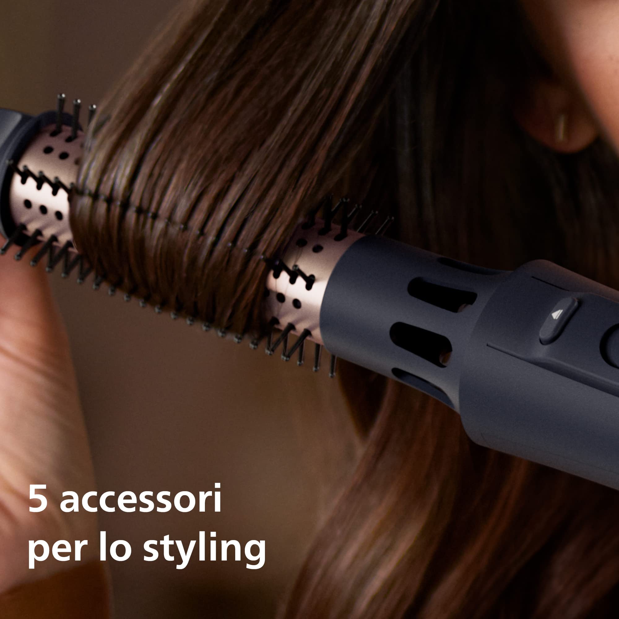 philips-serie-5000-bha530-00-styler-ad-aria-1000w-con-5-accessori-per-styling-li image 3