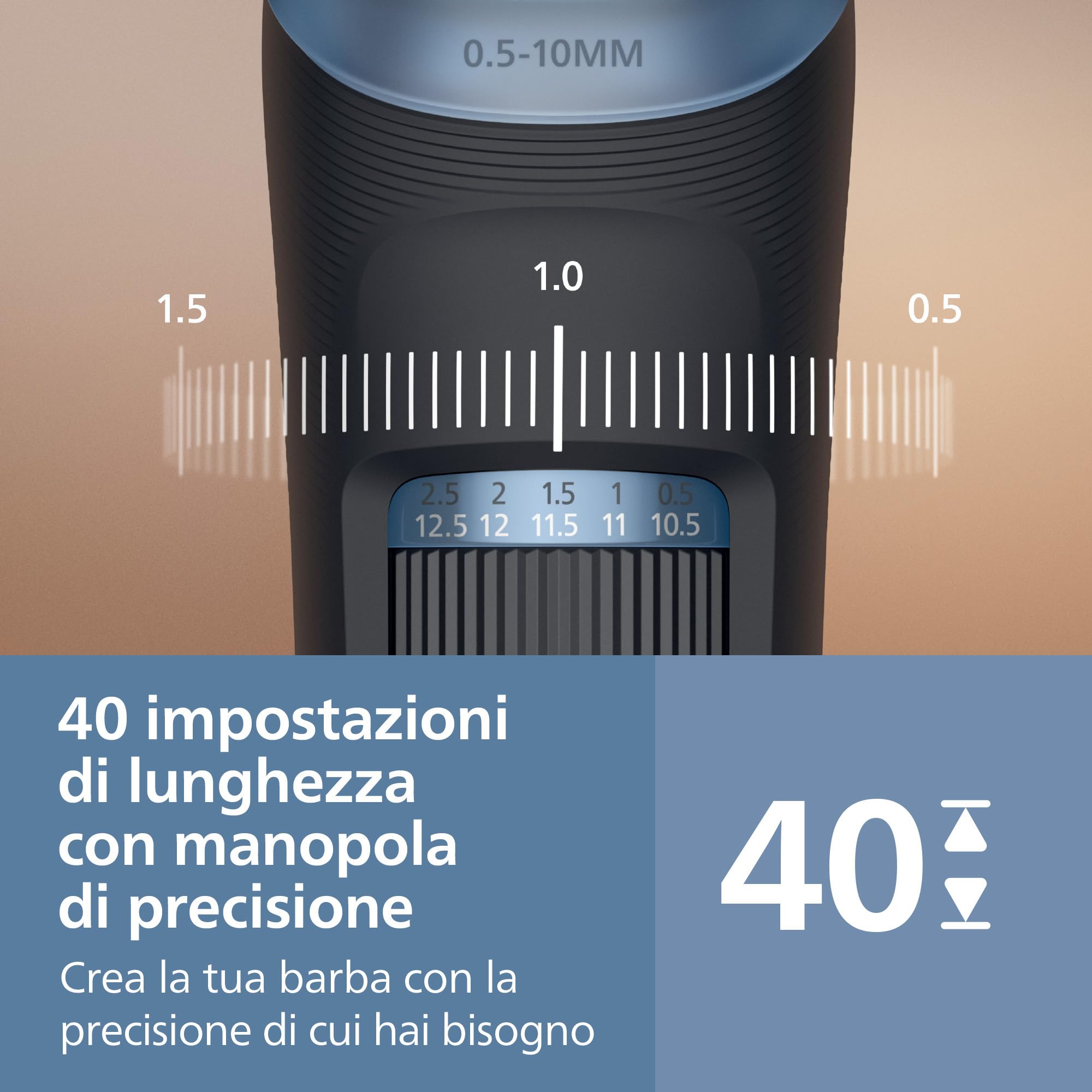 philips-serie-3000-bt3660-15-regolabarba-con-lame-in-metallo-autoaffilanti-40-im image 6