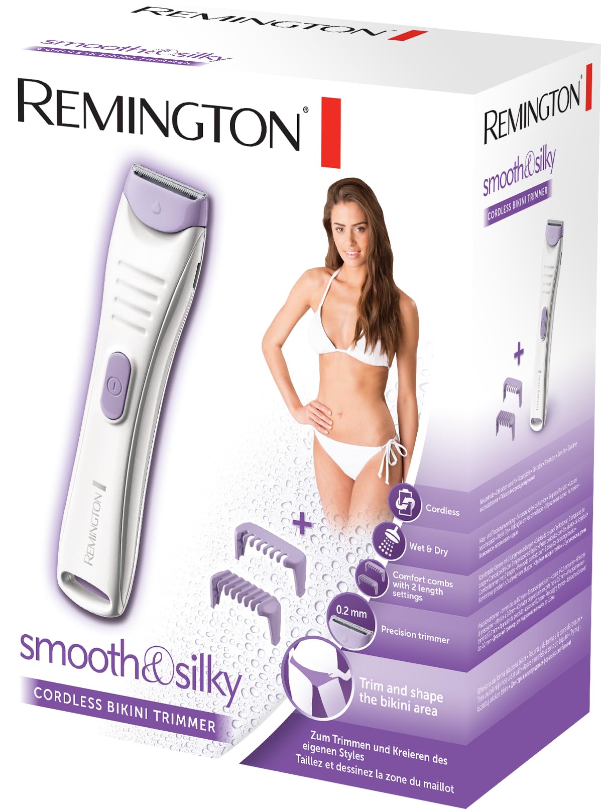 remington-bkt4000-bikini-smooth-silk-rifinitore-bikini-ricaricabile-wet-dry-lama image 6
