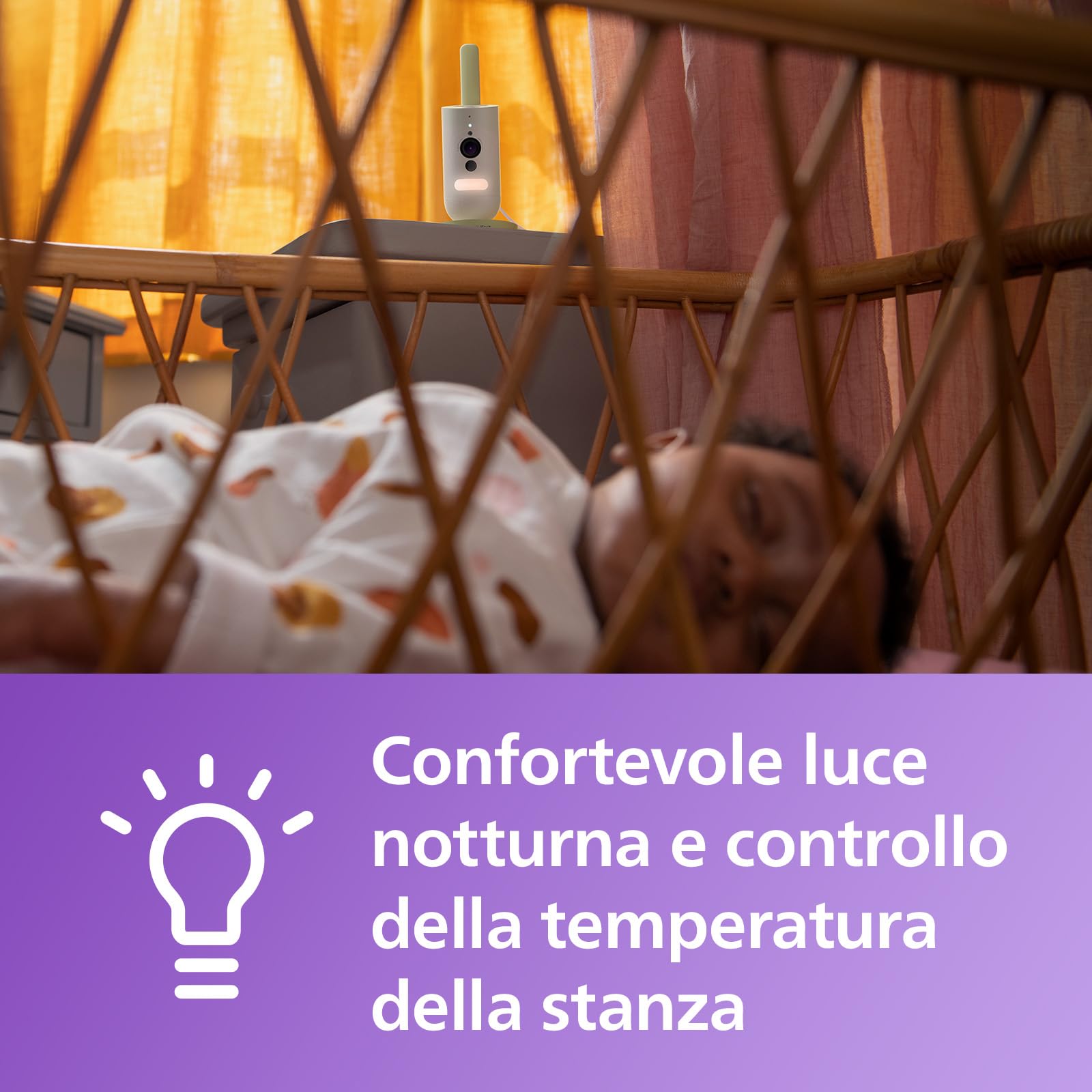 philips-avent-connected-baby-camera-scd643-26-baby-monitor-con-app-video-hd-visi image 7