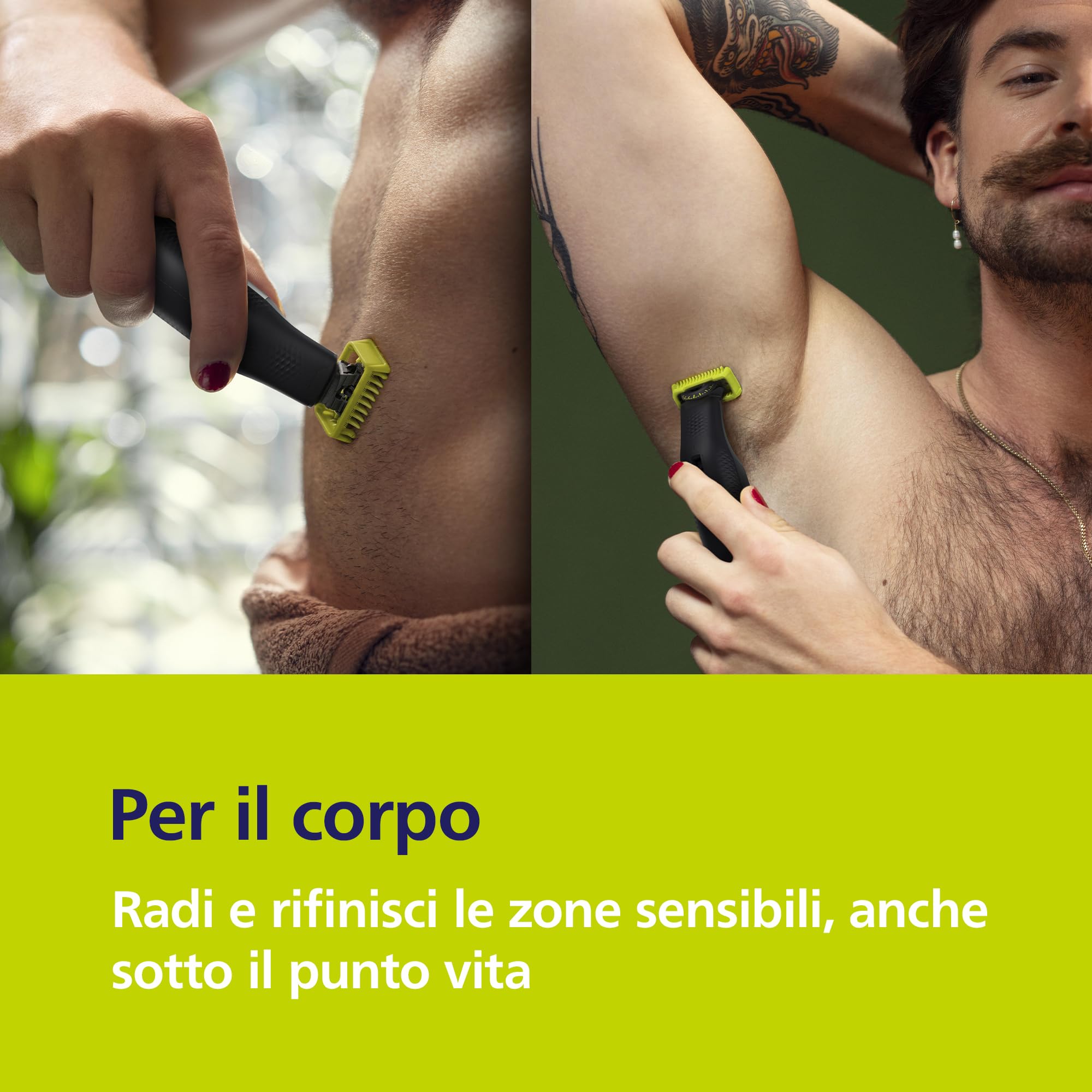 philips-oneblade-pro-360-face-body-qp6652-35-regolabarba-elettrico-ibrido-con-3- image 3