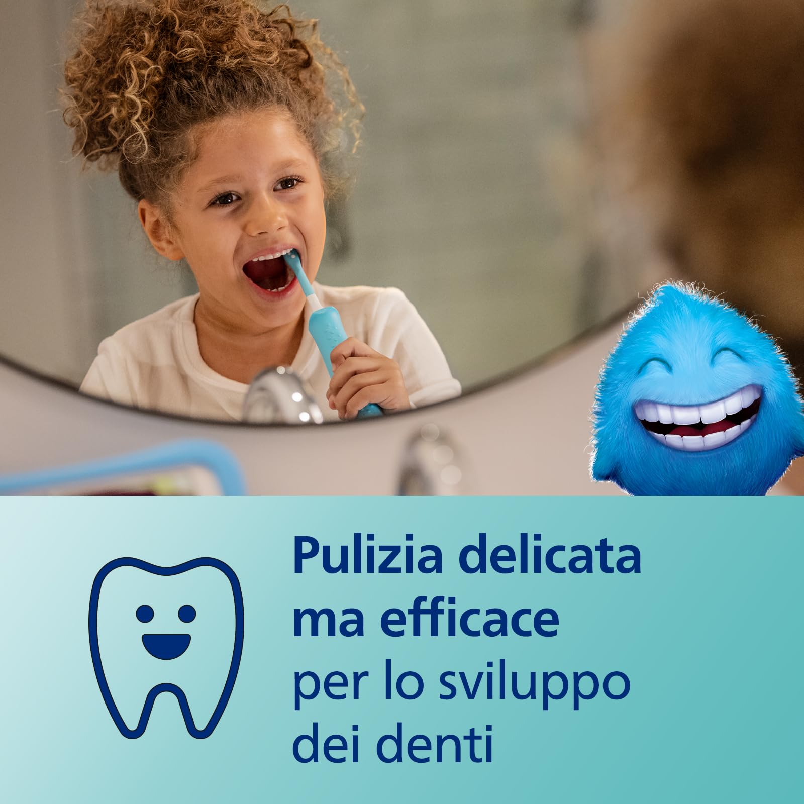 philips-sonicare-for-kids-hx6352-42-spazzolino-elettrico-sonico-per-bambini-conn image 2