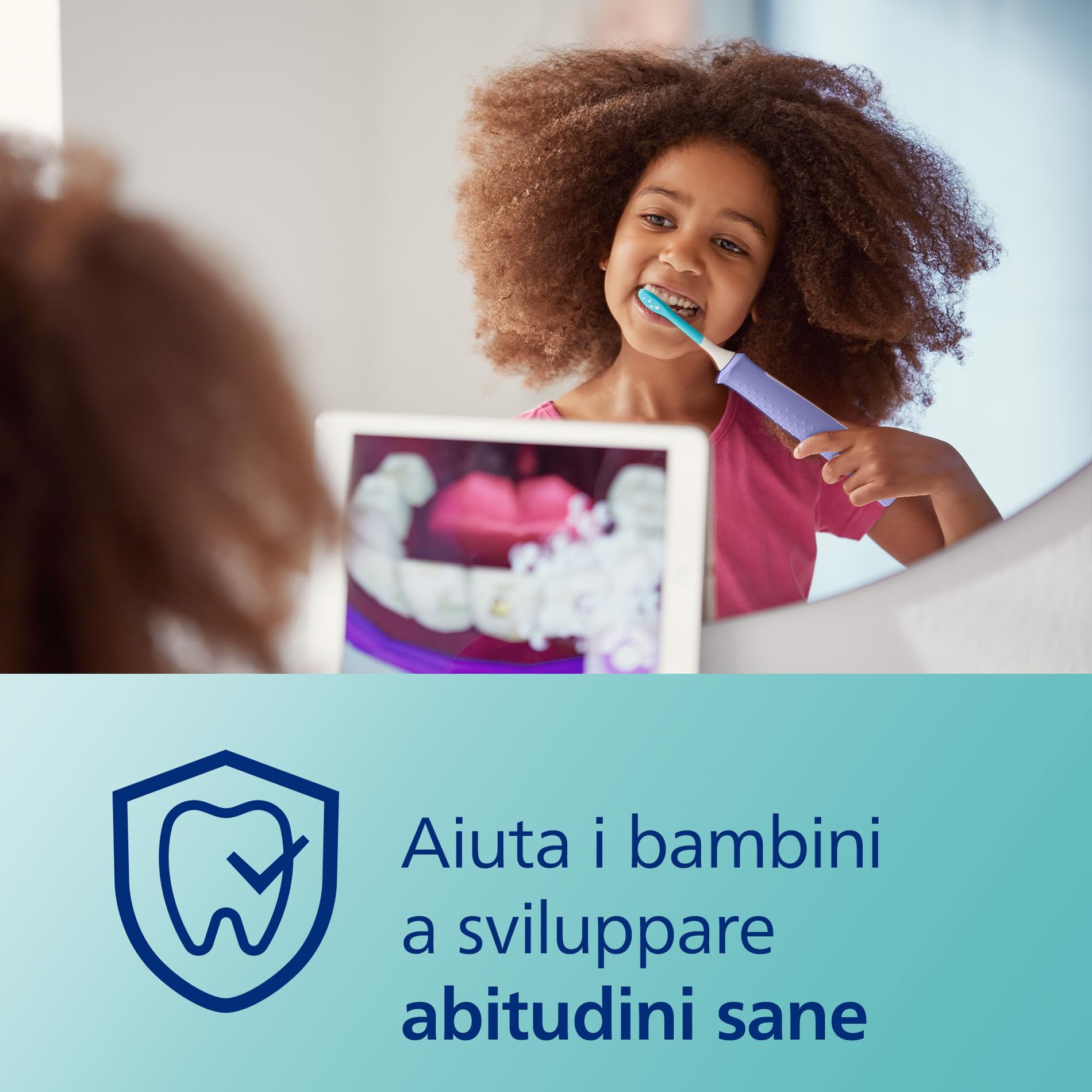 philips-sonicare-for-kids-hx6322-12-spazzolino-elettrico-sonico-con-app-bluetoot image 5