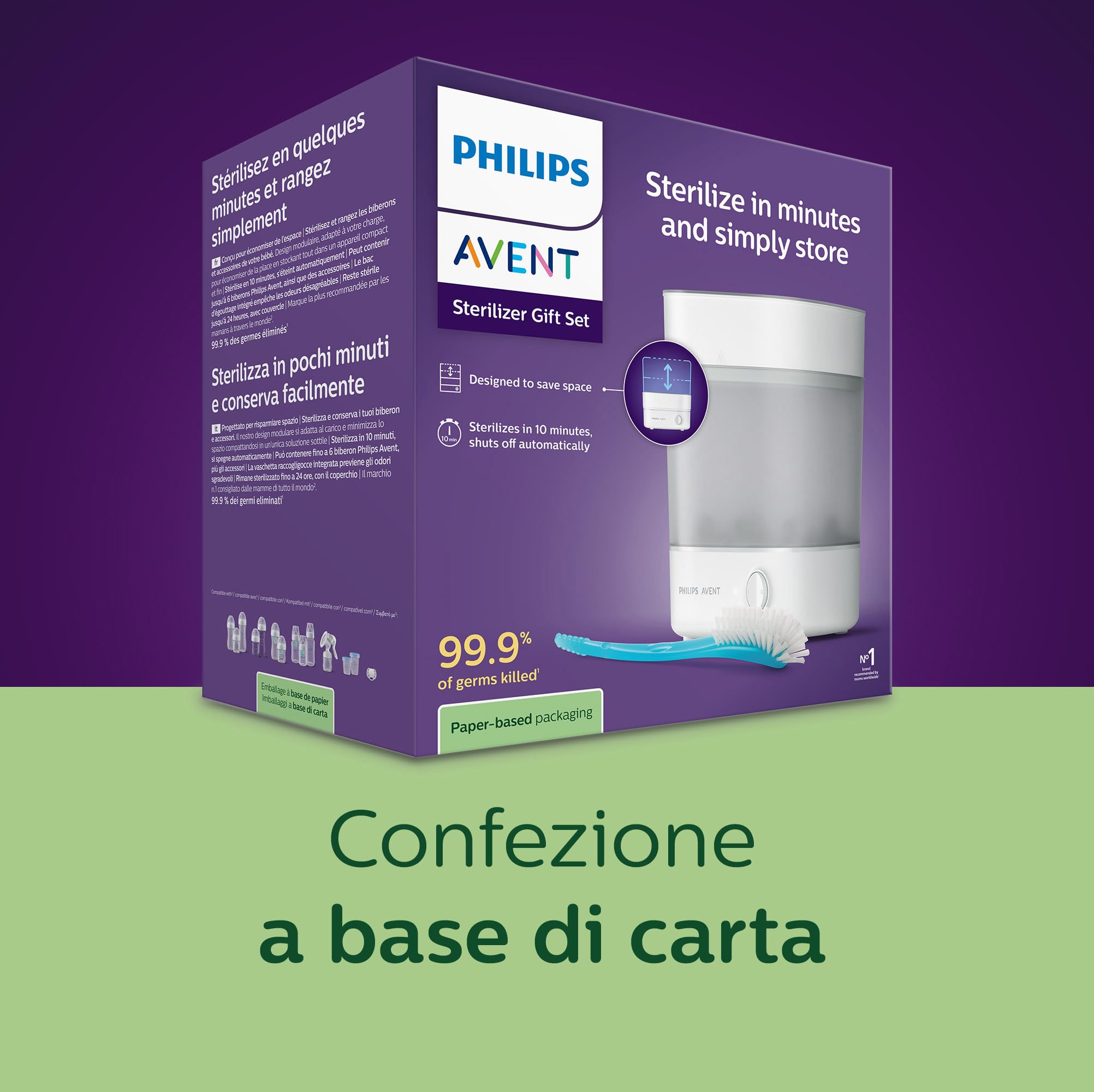 philips-avent-scf291-30-sterilizzatore-elettrico-a-vapore-per-biberon-con-spazzo image 8