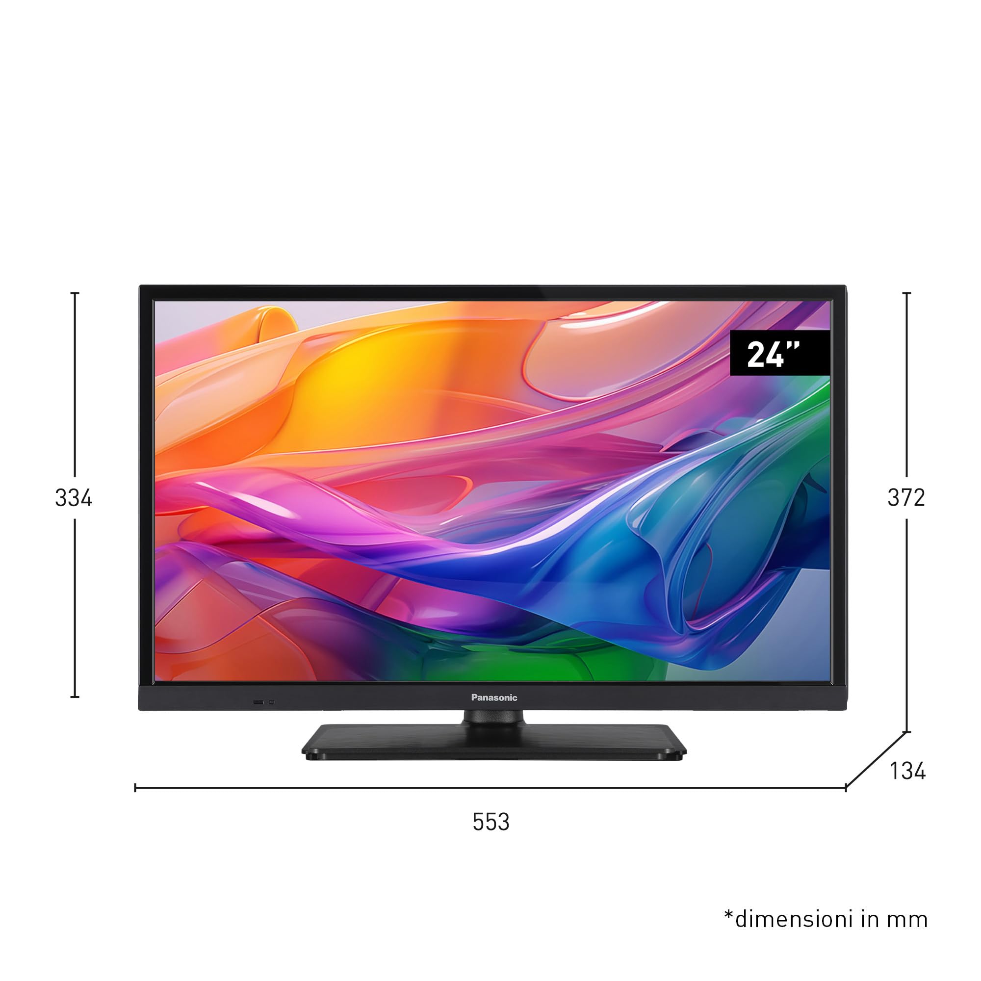 panasonic-tv-24s50aezc-serie-s50-smart-tv-led-hd-24-pollici-fire-tv-integrata-hd image 2
