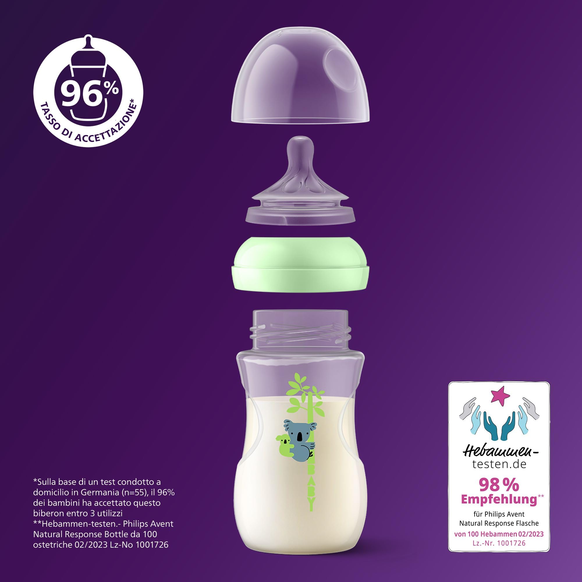 philips-avent-natural-response-scy903-73-biberon-260-ml-flusso-3-confezione-3-de image 2
