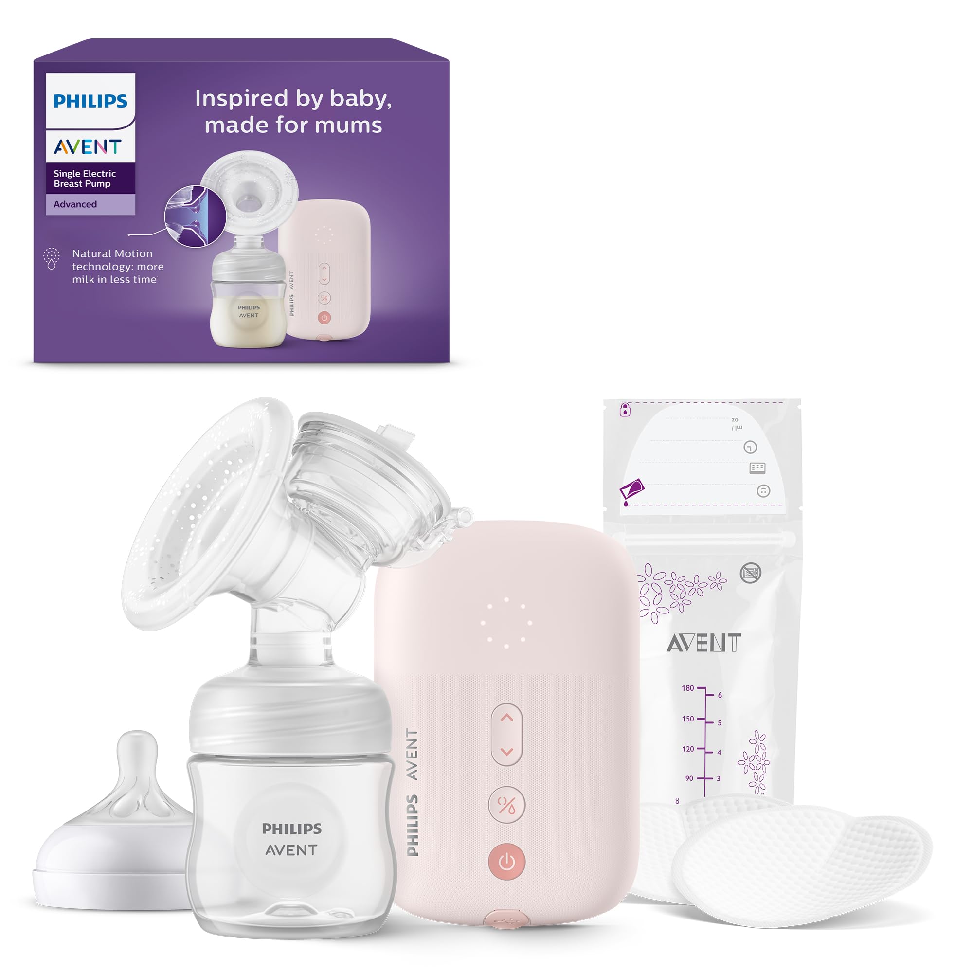 philips-avent-scf395-31-tiralatte-elettrico-singolo-di-qualit-ospedaliera-tecnol image 1
