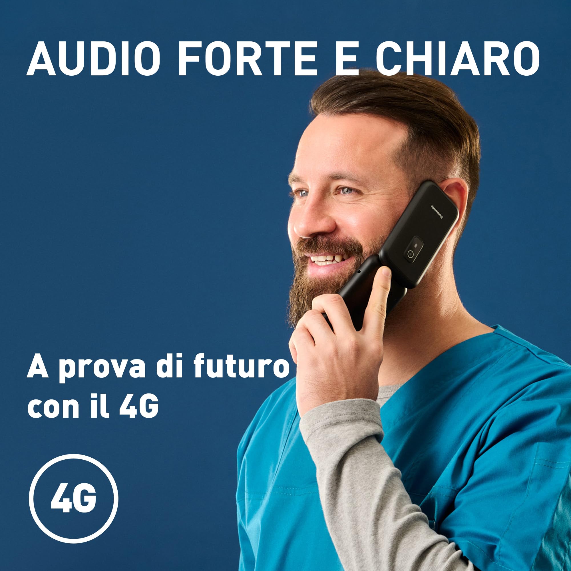 panasonic-kx-tf600-telefono-cellulare-4g-facile-con-volte-display-2-8-batteria-2 image 4