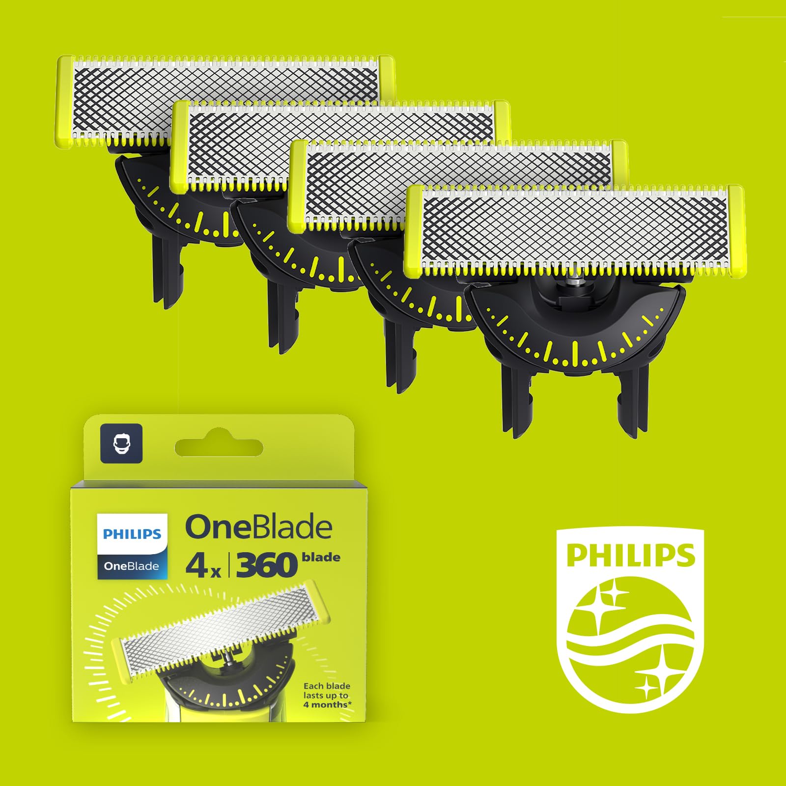 philips-genuine-oneblade-360-qp440-50-confezione-4-lame-di-ricambio-in-acciaio-i image 3