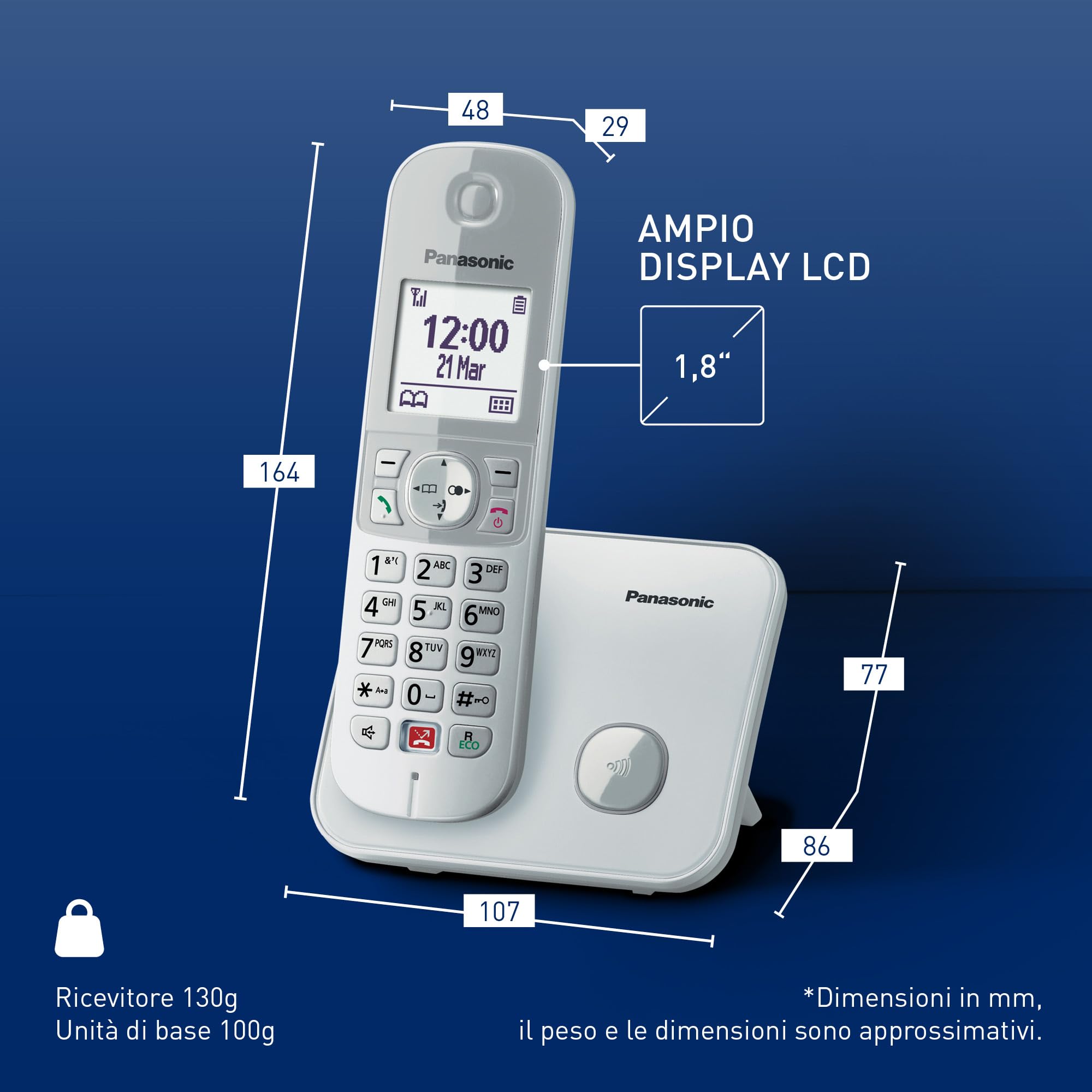 panasonic-kx-tg6851jts-telefono-cordless-digitale-con-blocco-chiamate-suoneria-d image 6