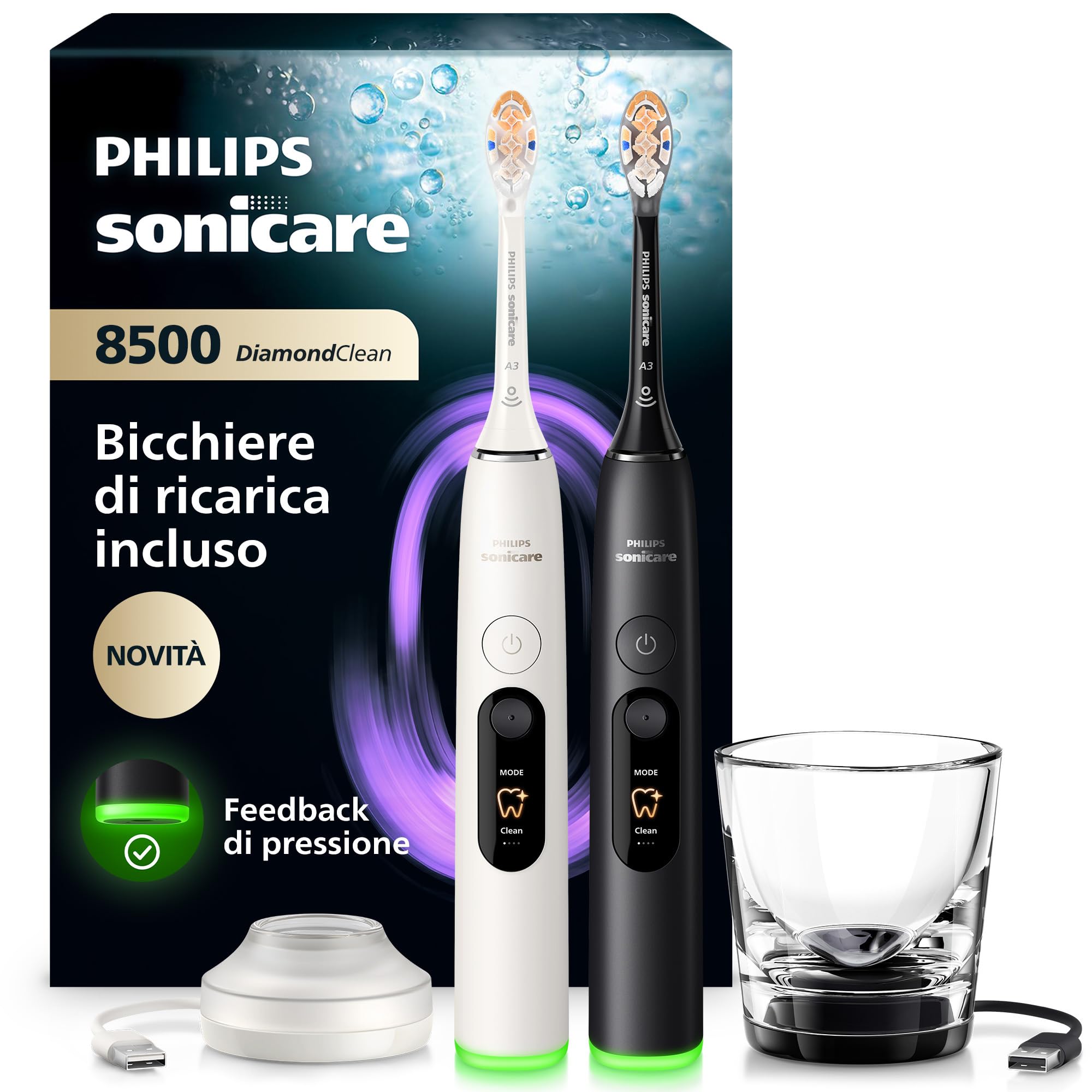 philips-sonicare-diamondclean-8500-hx8596-21-spazzino-elettrico-sonico-di-nuova- image 1