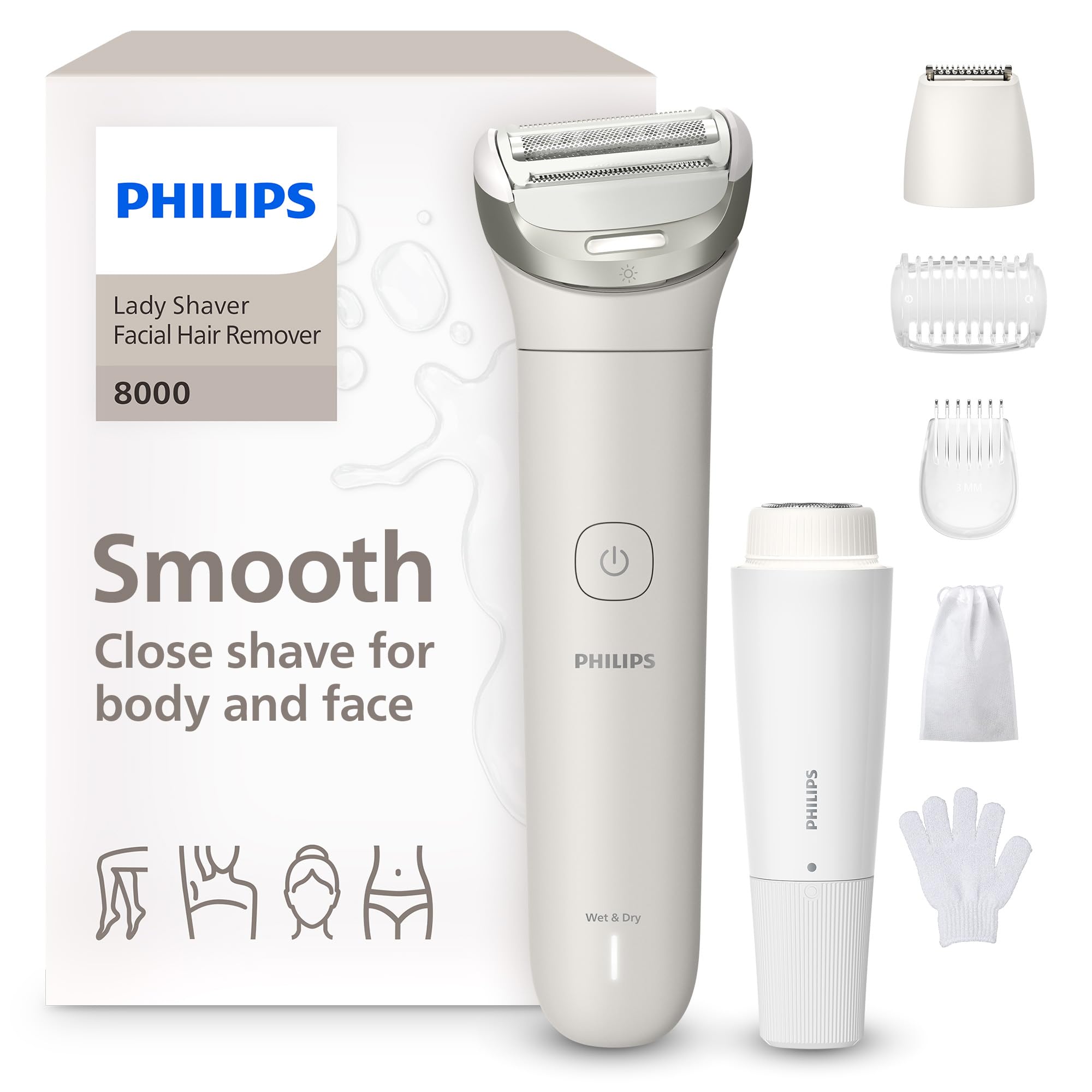 philips-lady-shaver-serie-8000-brl159-00-rasoio-elettrico-da-donna-senza-filo-we image 1