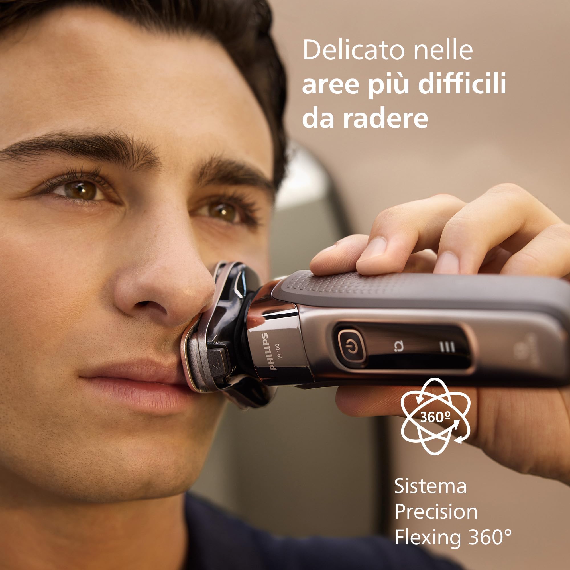 philips-shaver-i9000-x9002-30-rasoio-elettrico-uomo-wet-dry-skin-iq-lame-steelpr image 6