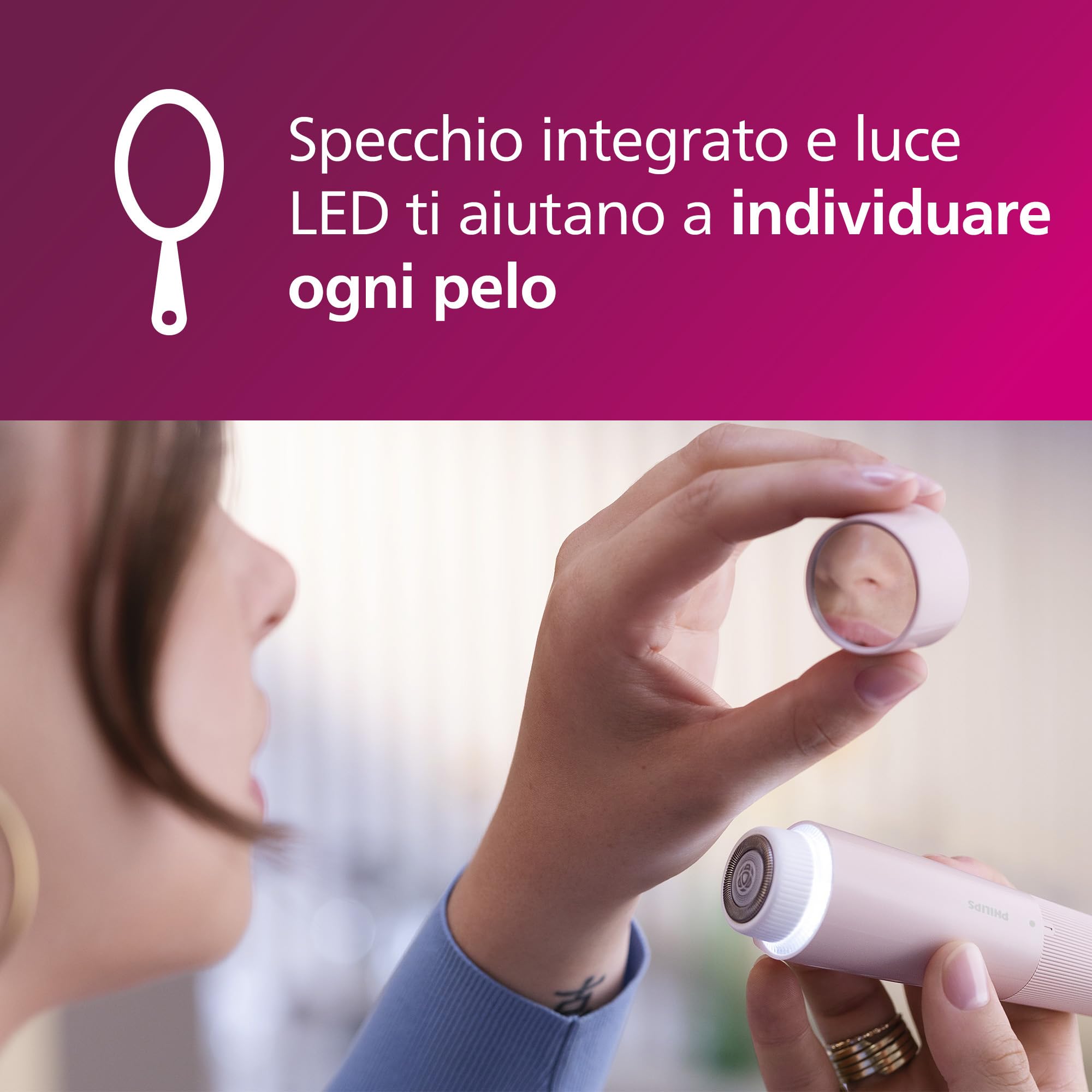 philips-facial-hair-remover-5000-series-brr454-00-epilatore-viso-da-donna-senza- image 4