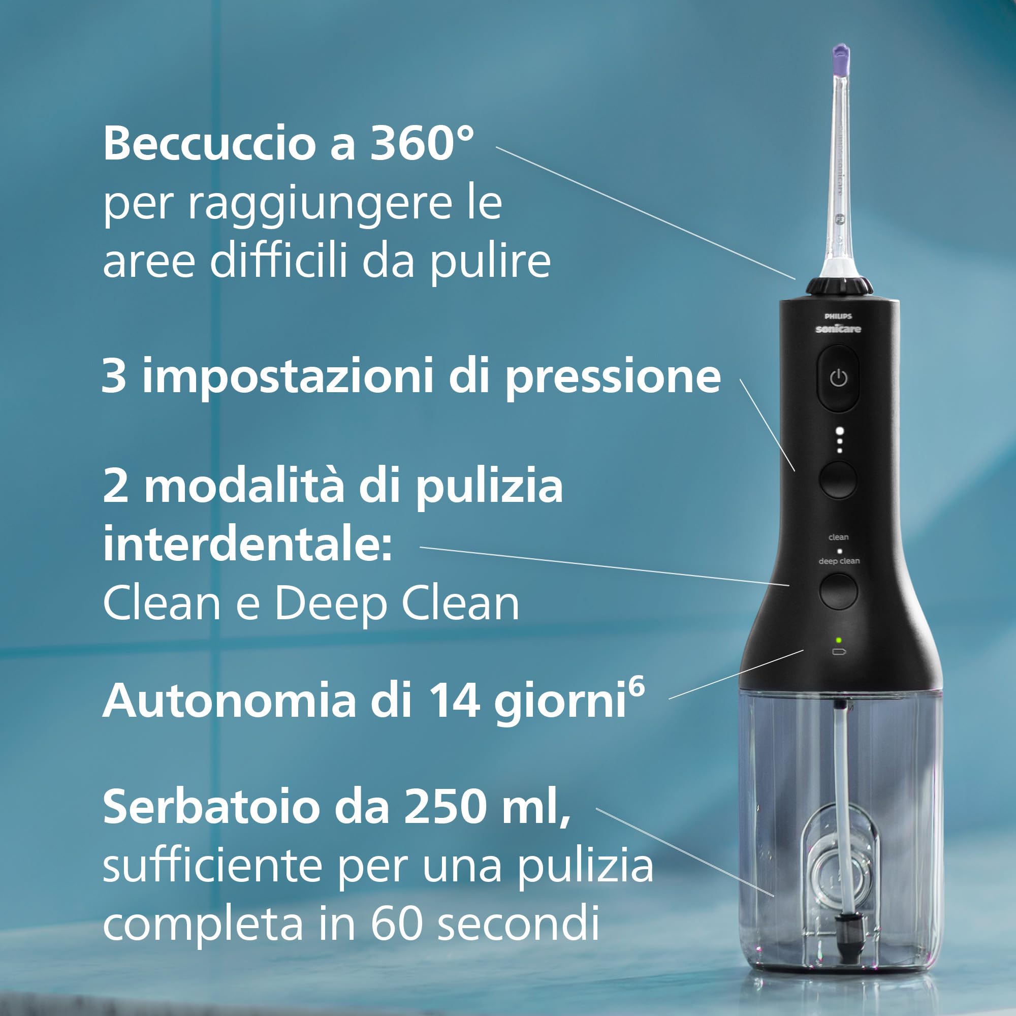 philips-sonicare-power-flosser-3000-cordless-hx3826-33-irrigatore-orale-con-tecn image 3