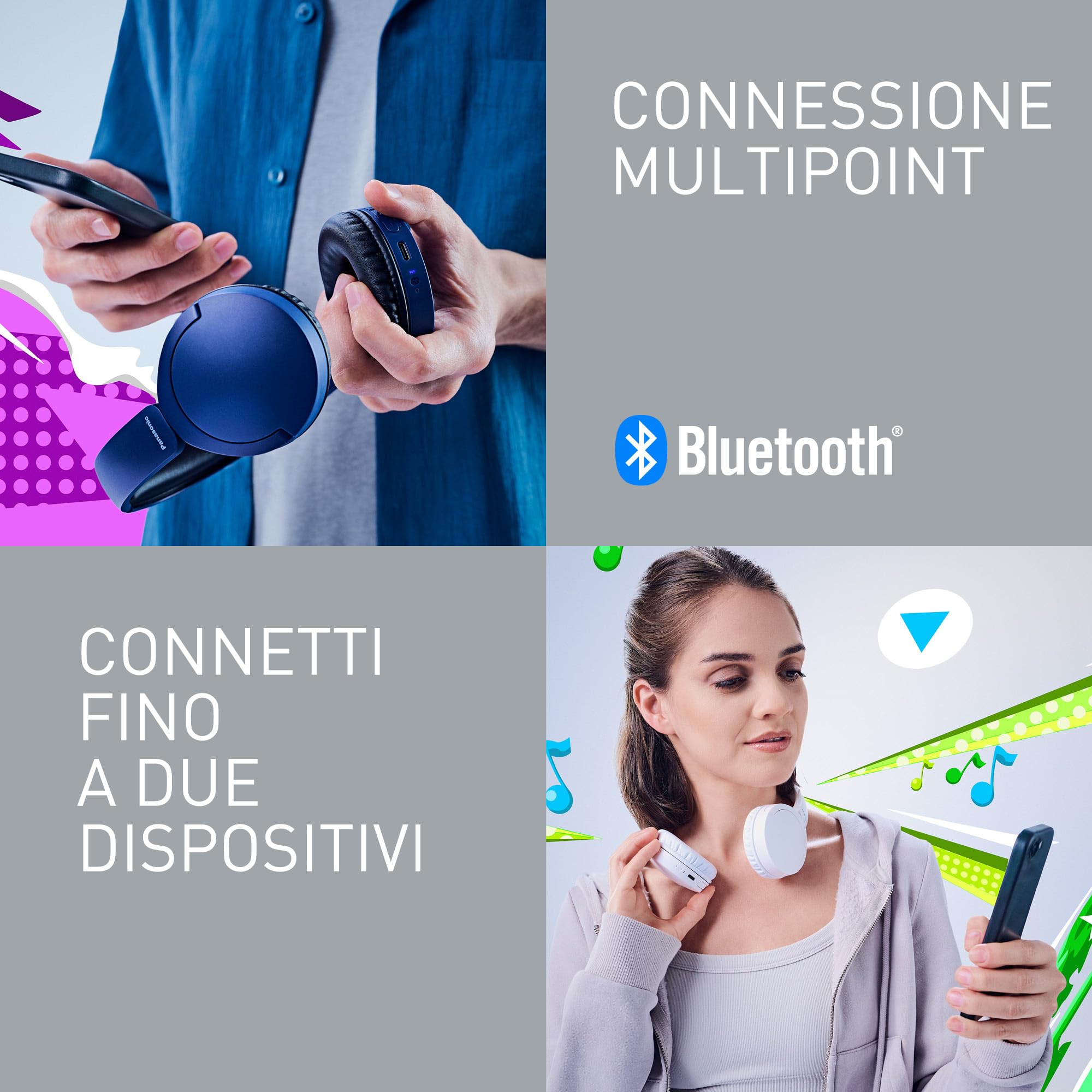 panasonic-hf630b-cuffie-street-wireless-on-ear-bluetooth-5-3-multipoint-72-ore-d image 6