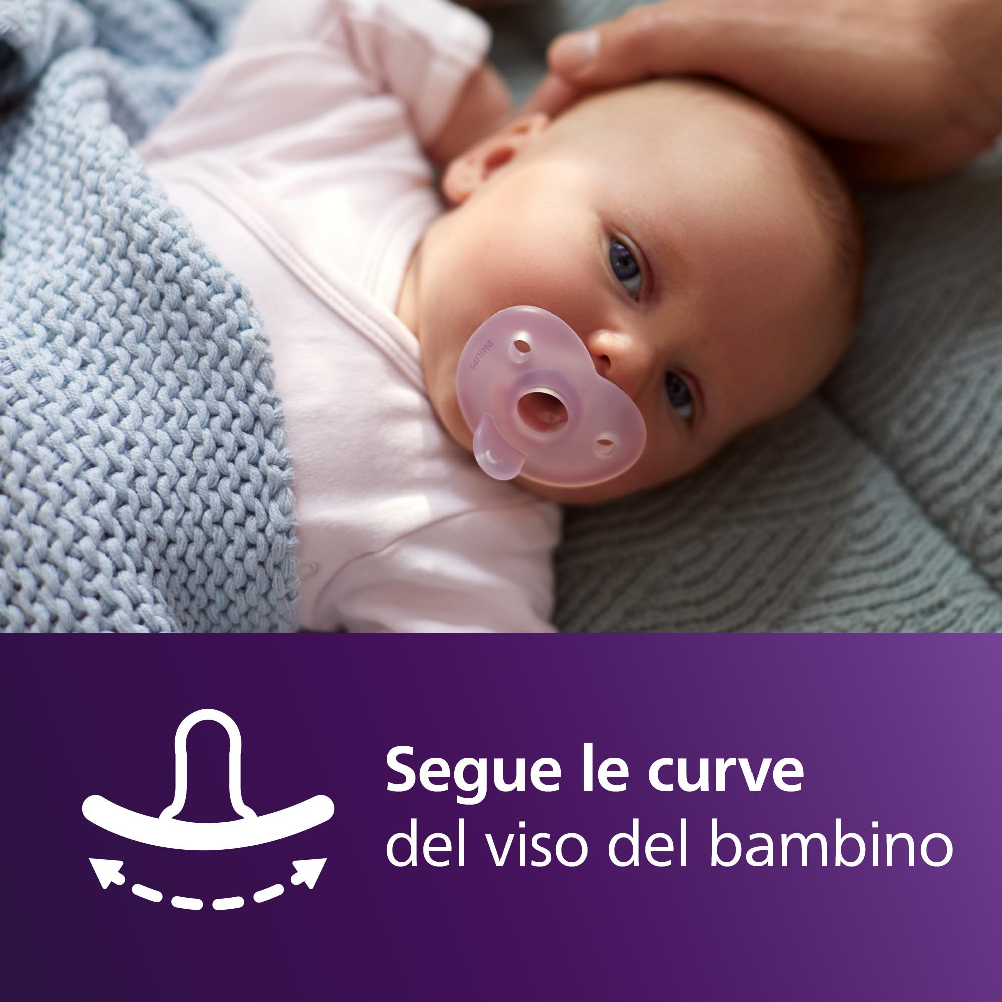 philips-avent-soothie-scf099-27-ciuccio-in-silicone-monopezzo-per-neonati-0-6-me image 2