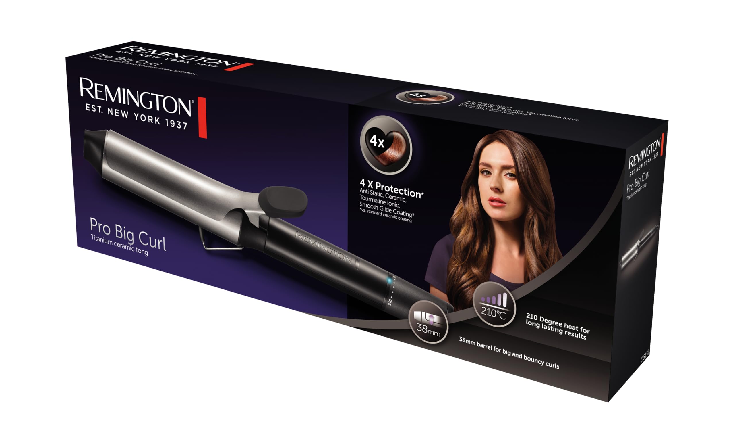 remington-ci5538-pro-big-curl-ferro-arricciacapelli-38-mm-rivestimento-titanio-c image 8