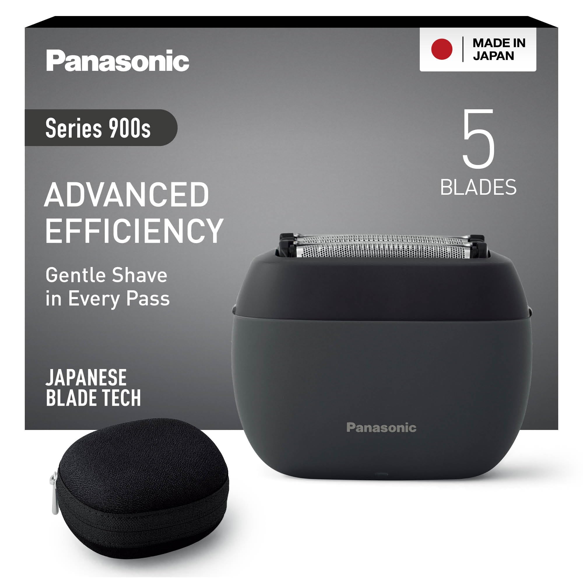 panasonic-serie-900s-es-pv3b-k803-rasoio-elettrico-wet-dry-a-5-lame-con-sensore- image 1
