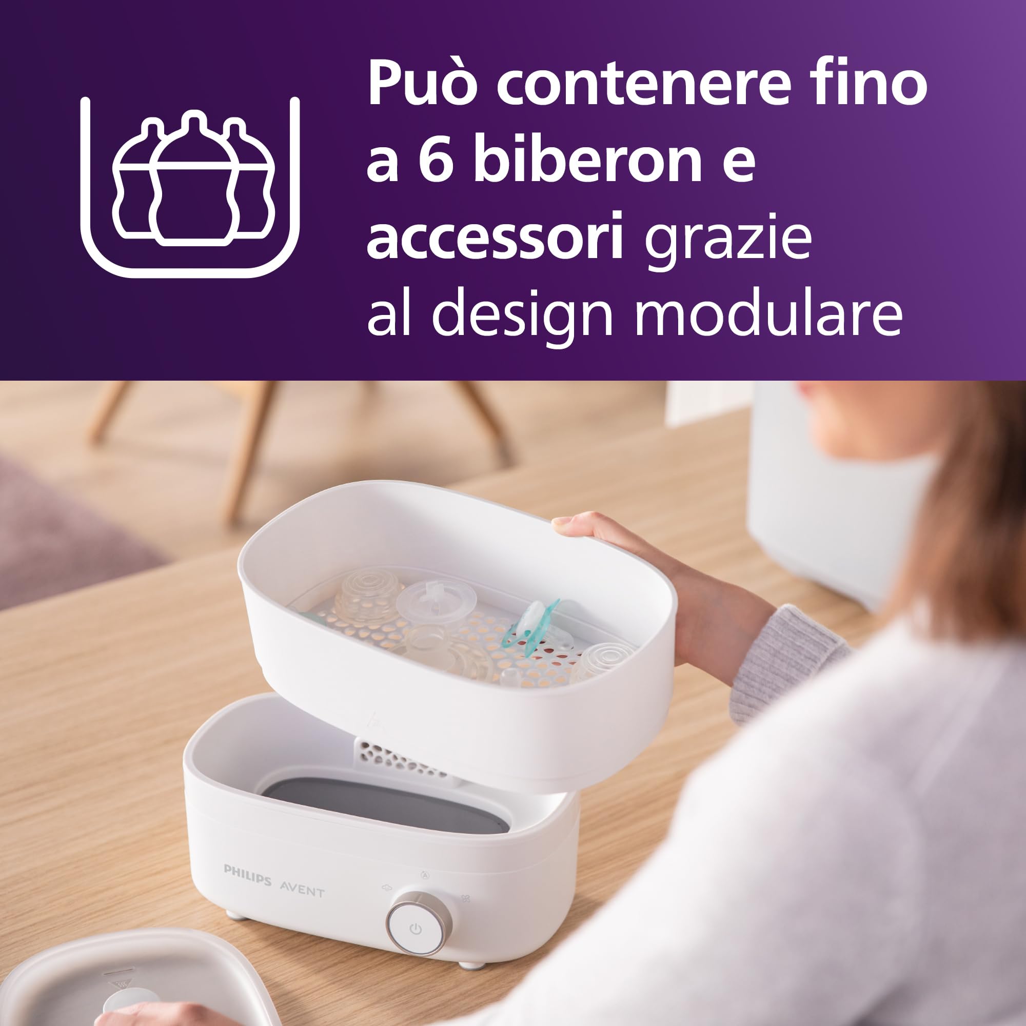 philips-avent-scf293-00-sterilizzatore-elettrico-e-asciugatrice-per-biberon-fino image 6