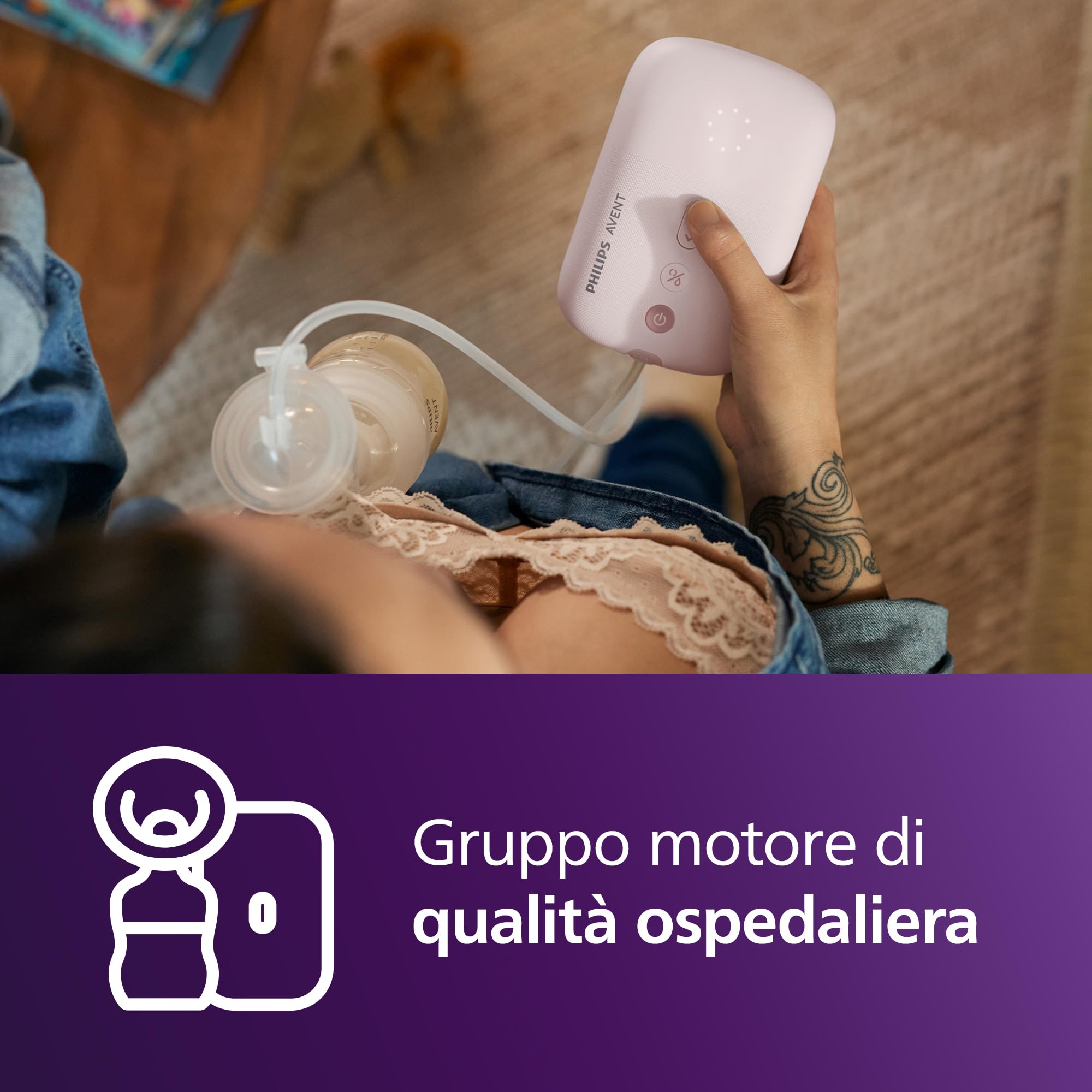 philips-avent-scf395-31-tiralatte-elettrico-singolo-di-qualit-ospedaliera-tecnol image 4
