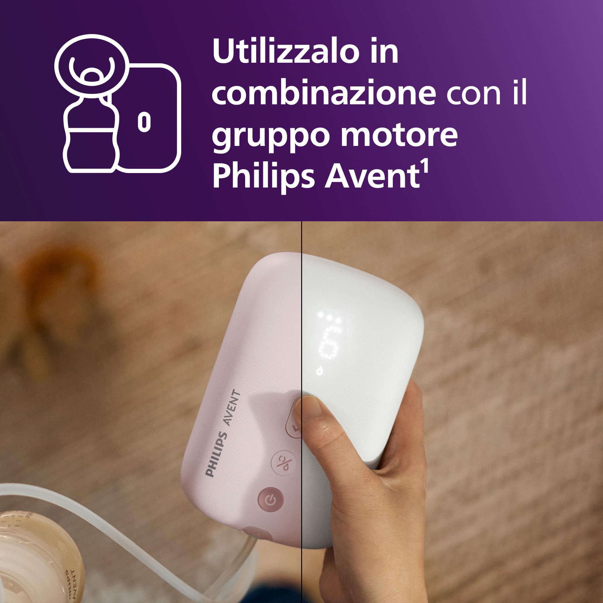 philips-avent-scf335-12-kit-tiralatte-elettrico-doppio-senza-motore-2-biberon-e- image 3