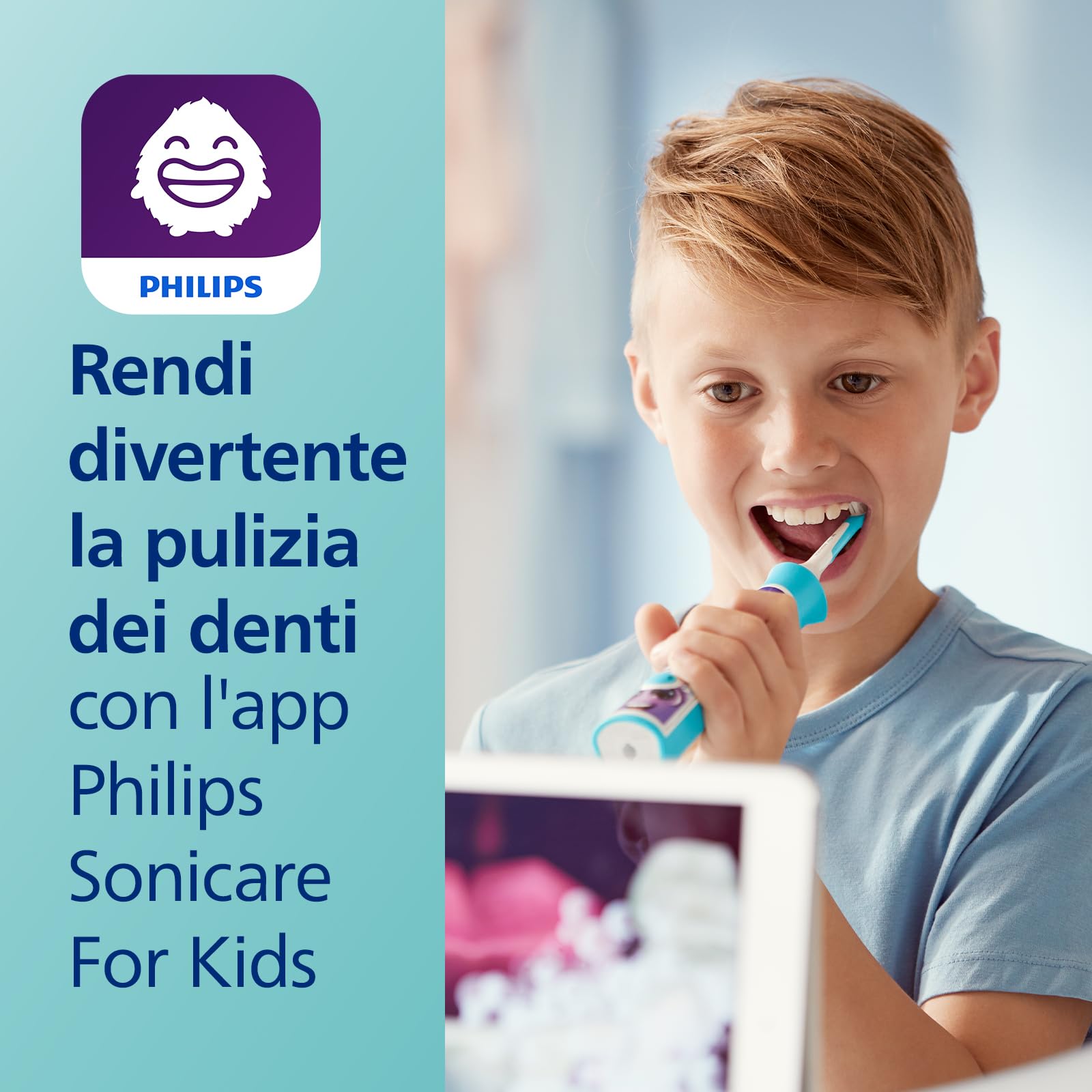 philips-sonicare-for-kids-hx6322-04-spazzino-elettrico-sonico-per-bambini-con-ap image 4