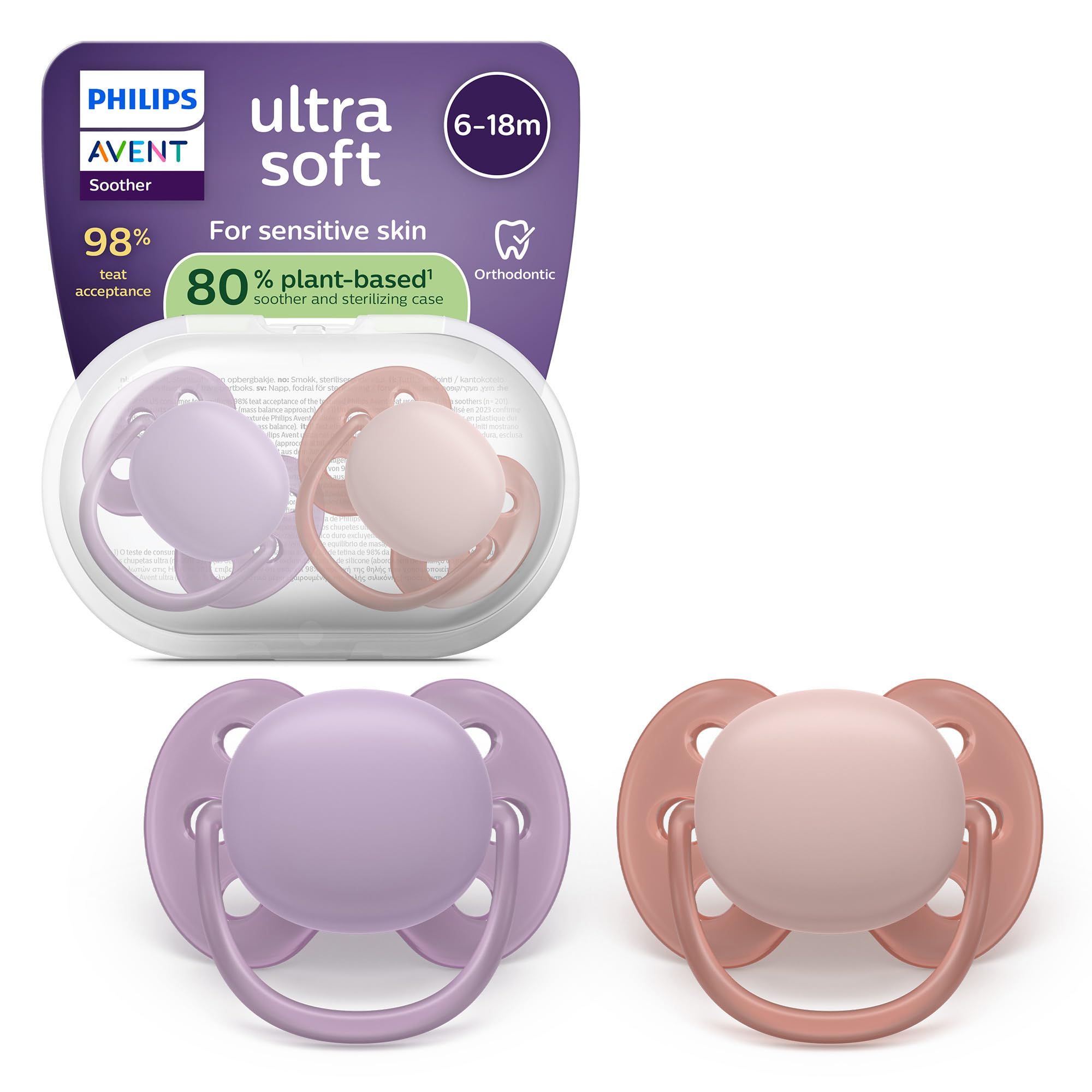 philips-avent-ultra-soft-day-night-scf094-10-ciucci-ortodontici-6-18-mesi-fosfor image 8