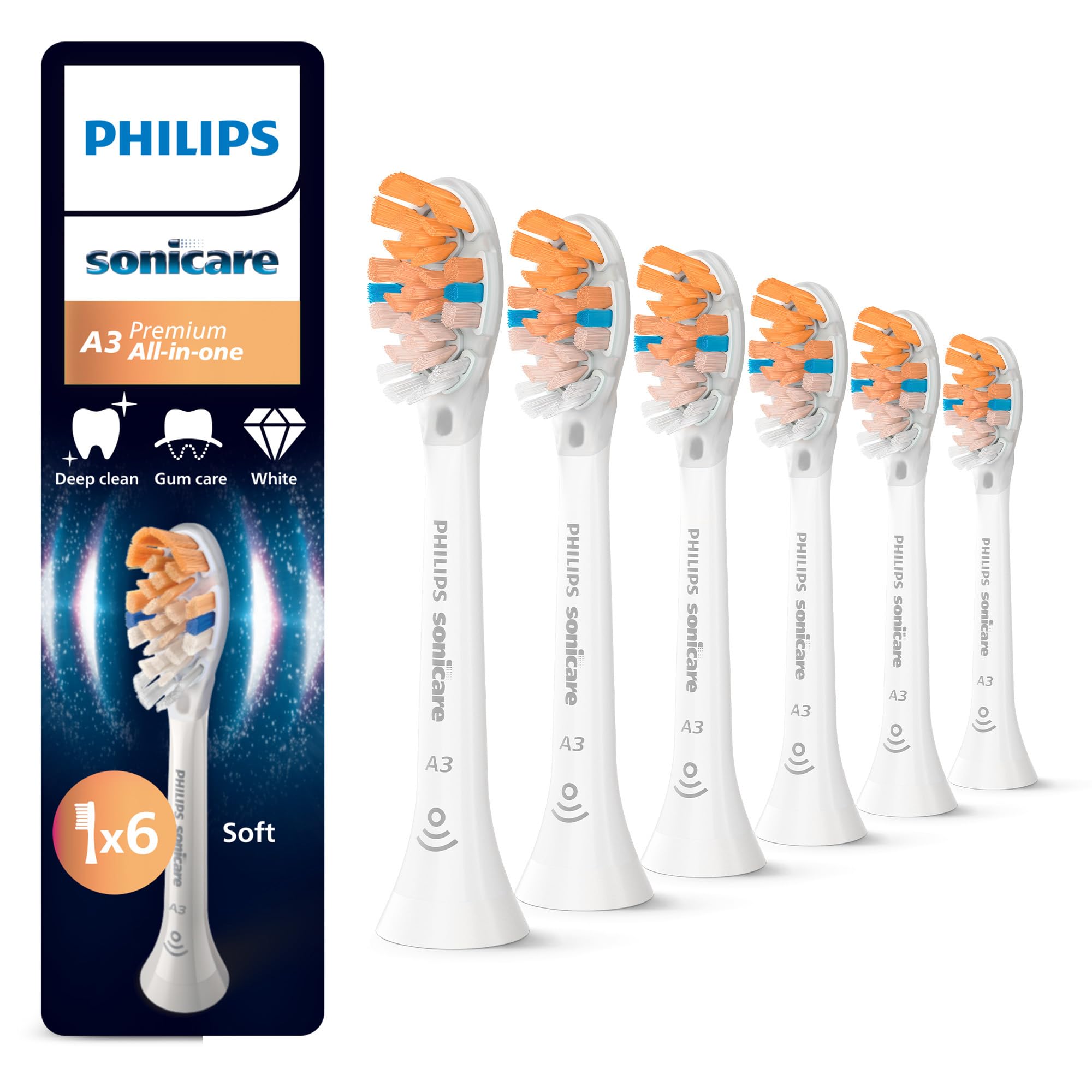 philips-sonicare-genuine-a3-premium-all-in-one-set-di-testine-di-ricambio-per-sp image 2
