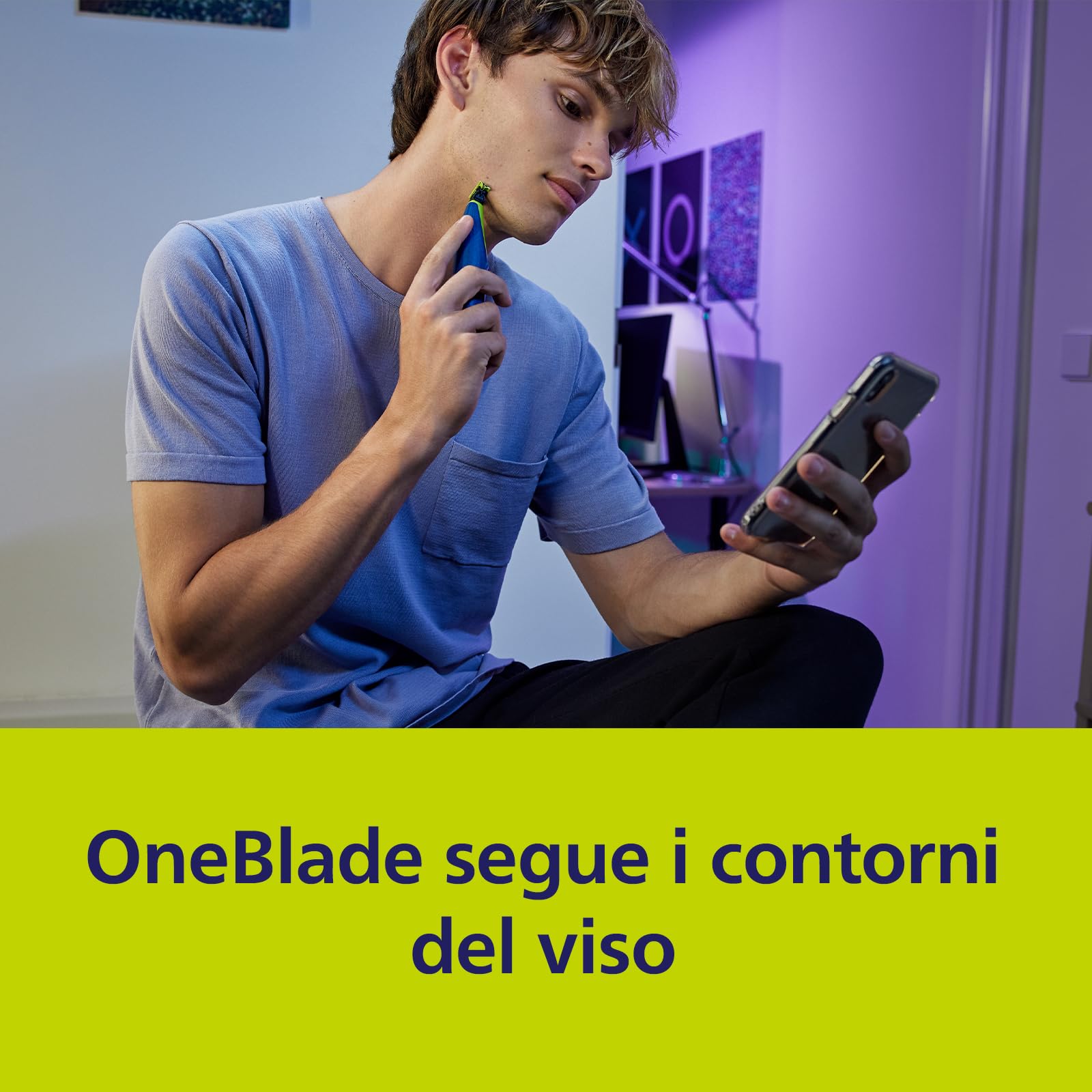 philips-oneblade-first-shave-qp215-50-lama-di-ricambio-anti-attrito-delicata-sul image 5