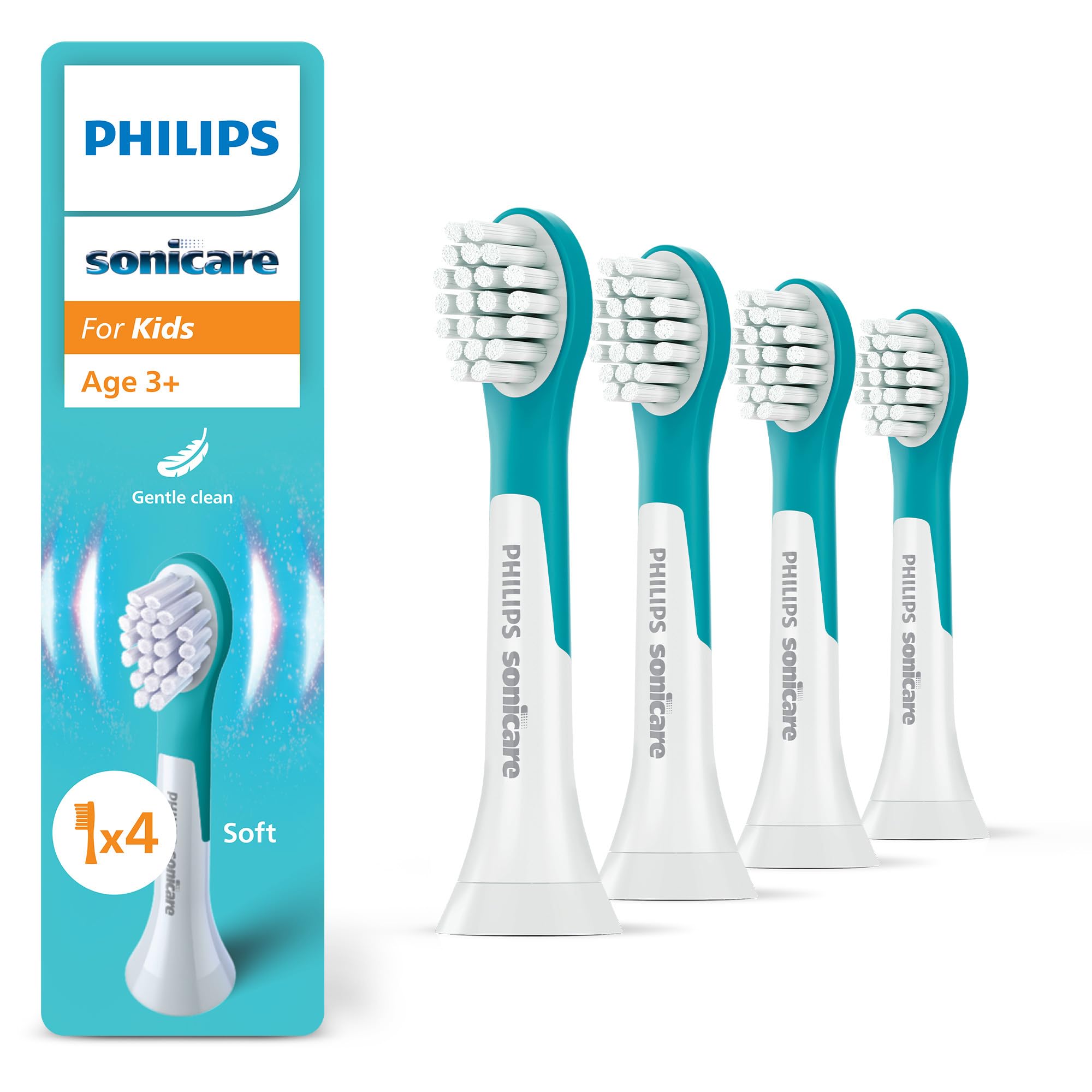 philips-hx6034-33-sonicare-for-kids-set-di-4-testine-di-ricambio-per-spazzini-el image 3