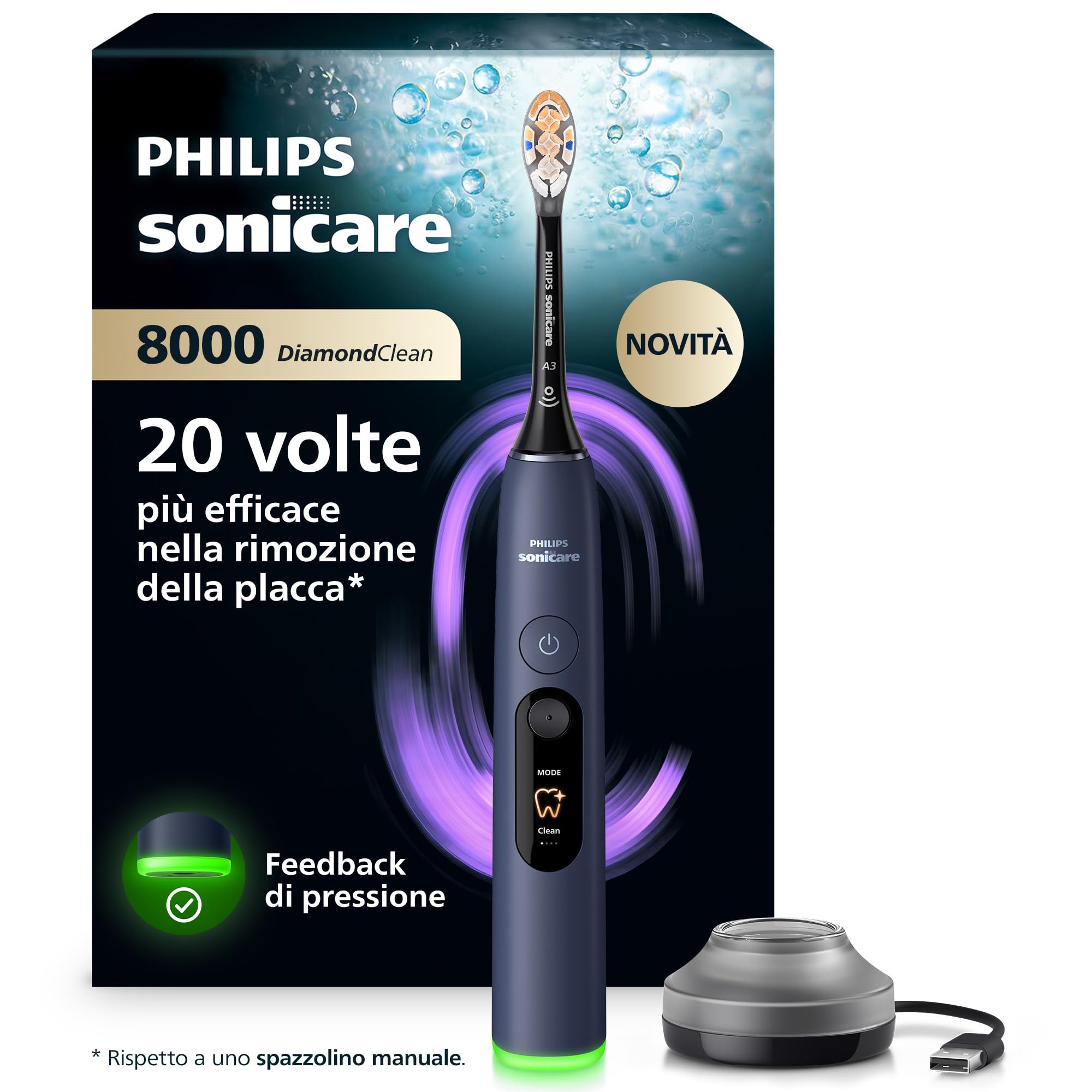 philips-sonicare-diamondclean-8000-hx8311-13-spazzino-elettrico-sonico-di-nuova- image 1