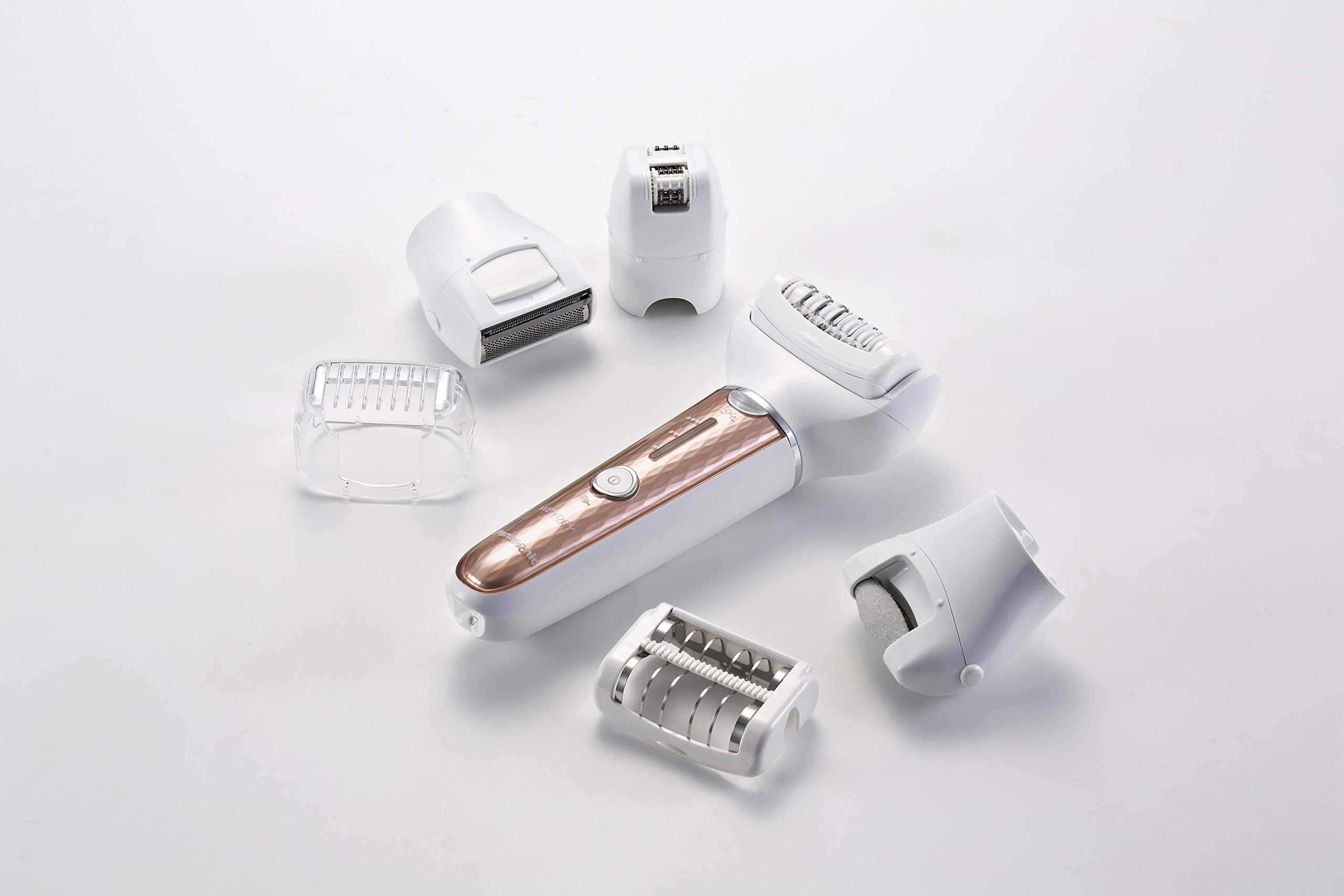 panasonic-es-el8a-p503-epilatore-wet-dry-con-accessorio-pedicure-testina-flessib image 2