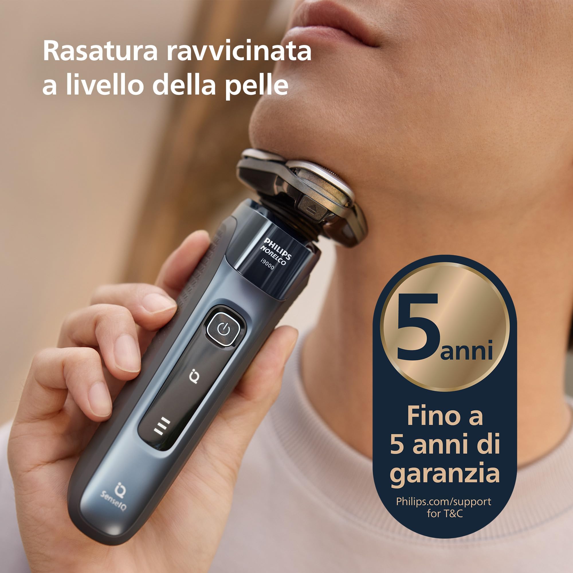 philips-shaver-i9000-x9001-30-rasoio-elettrico-wet-dry-con-skiniq-doppie-lame-st image 4