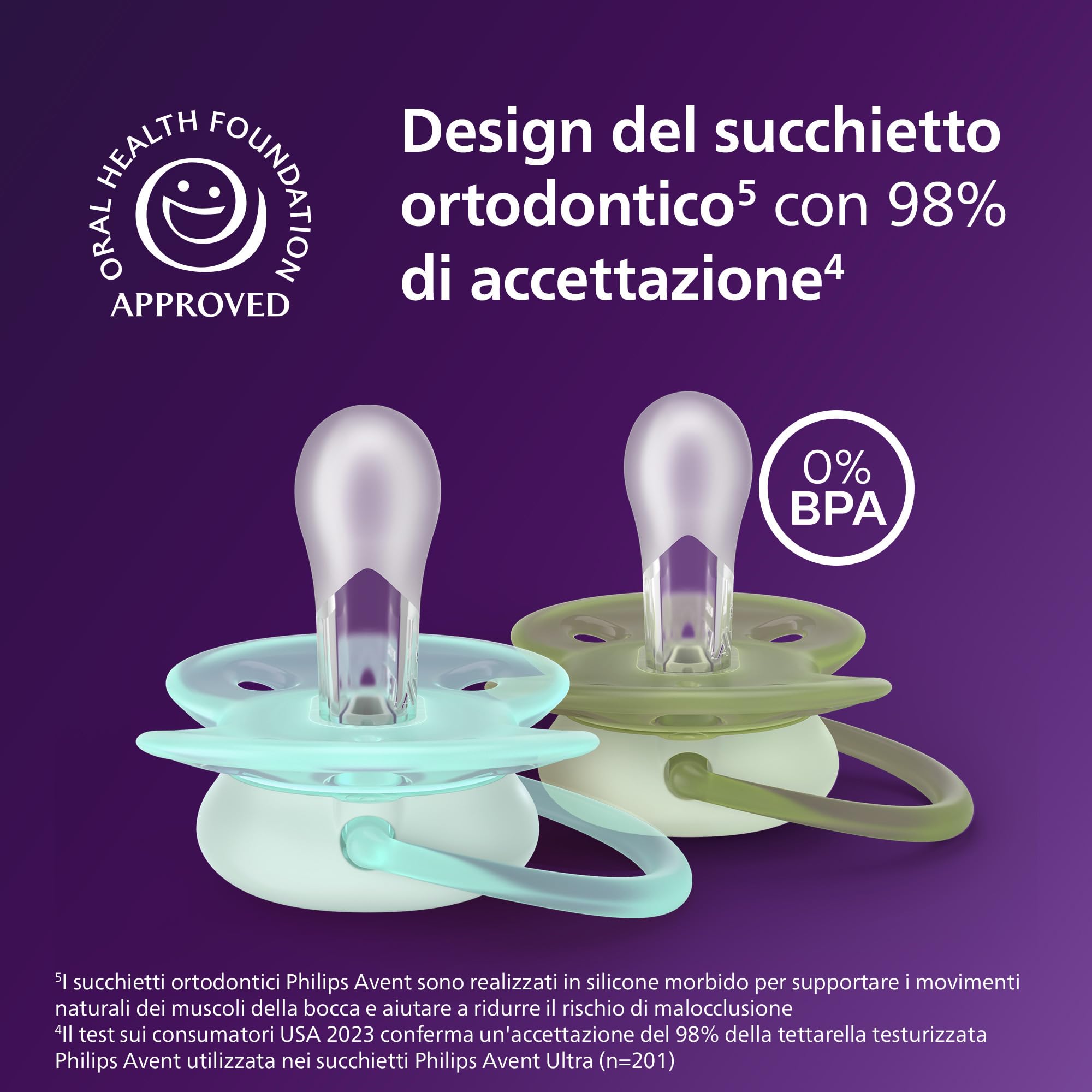 philips-avent-ultra-soft-scf094-07-ciucci-ortodontici-nighttime-0-6-mesi-si-illu image 3