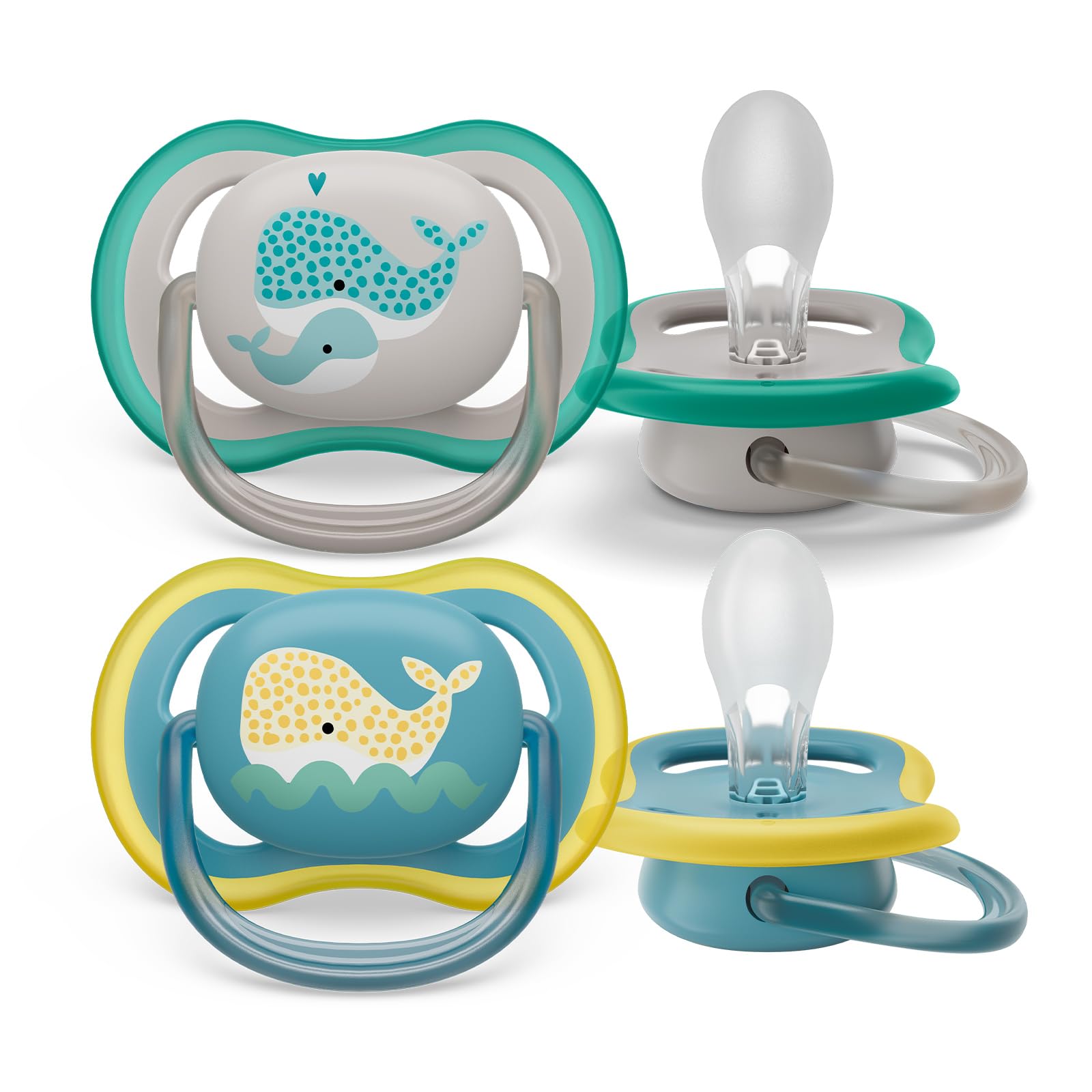 philips-avent-ultra-air-scf349-24-set-di-2-ciucci-ortodontici-traspiranti-con-pu image 1