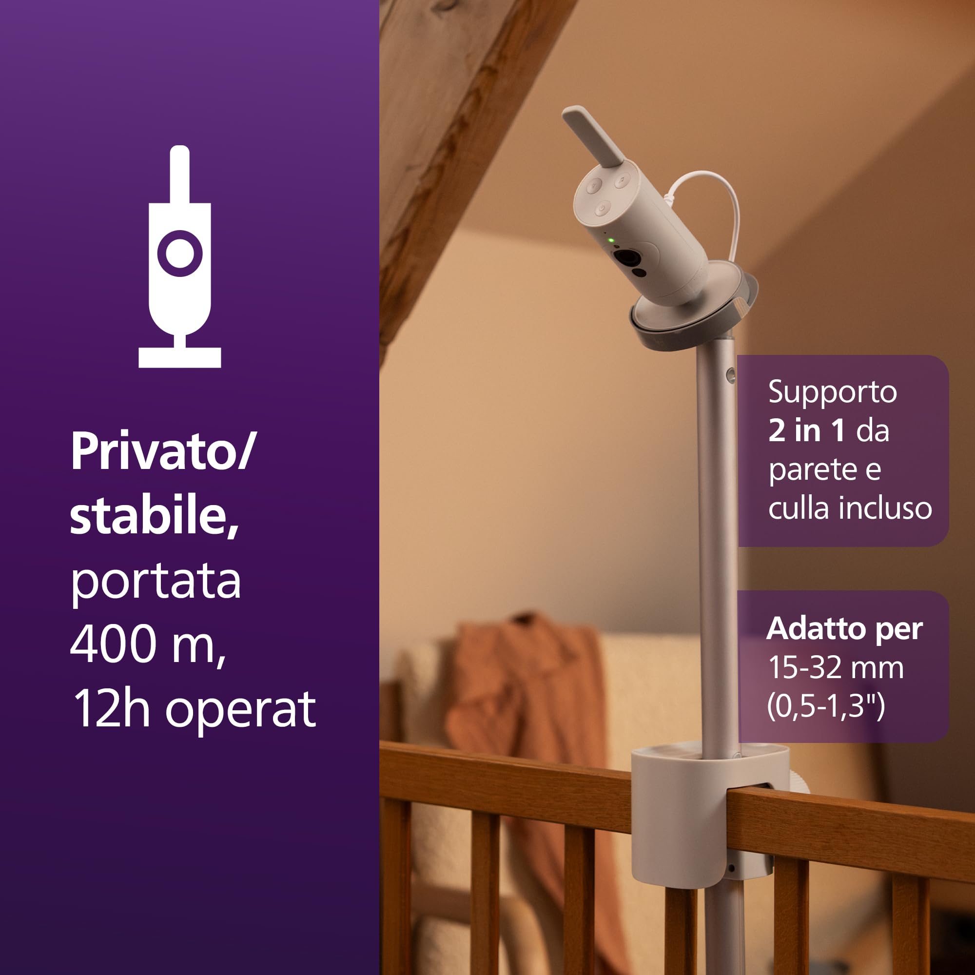 philips-avent-premium-connected-scd973-26-baby-monitor-con-ai-per-sonno-e-respir image 8