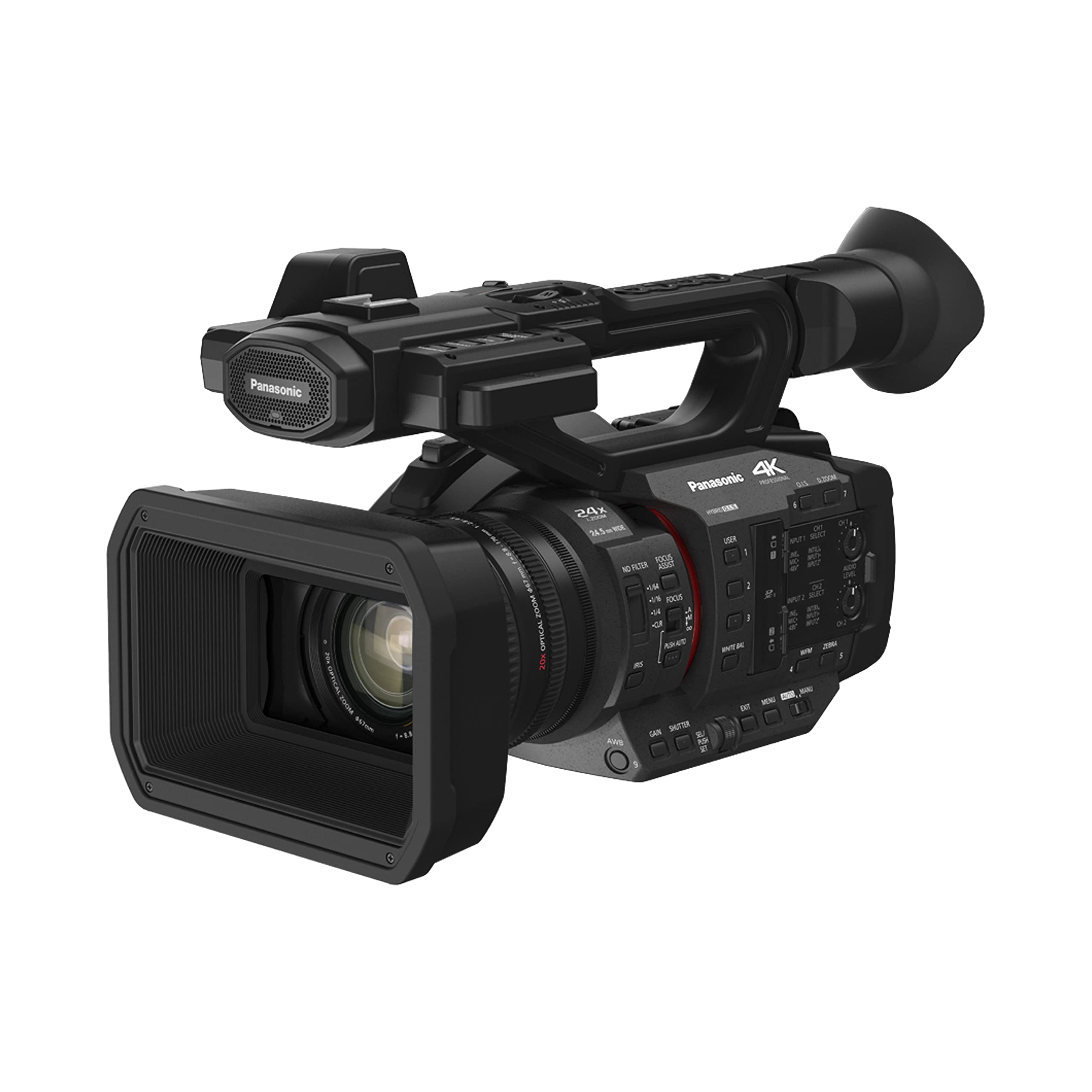 panasonic-hc-x2e-videocamera-professionale-4k-nero-sensore-15-03-mpx-con-batteri image 1