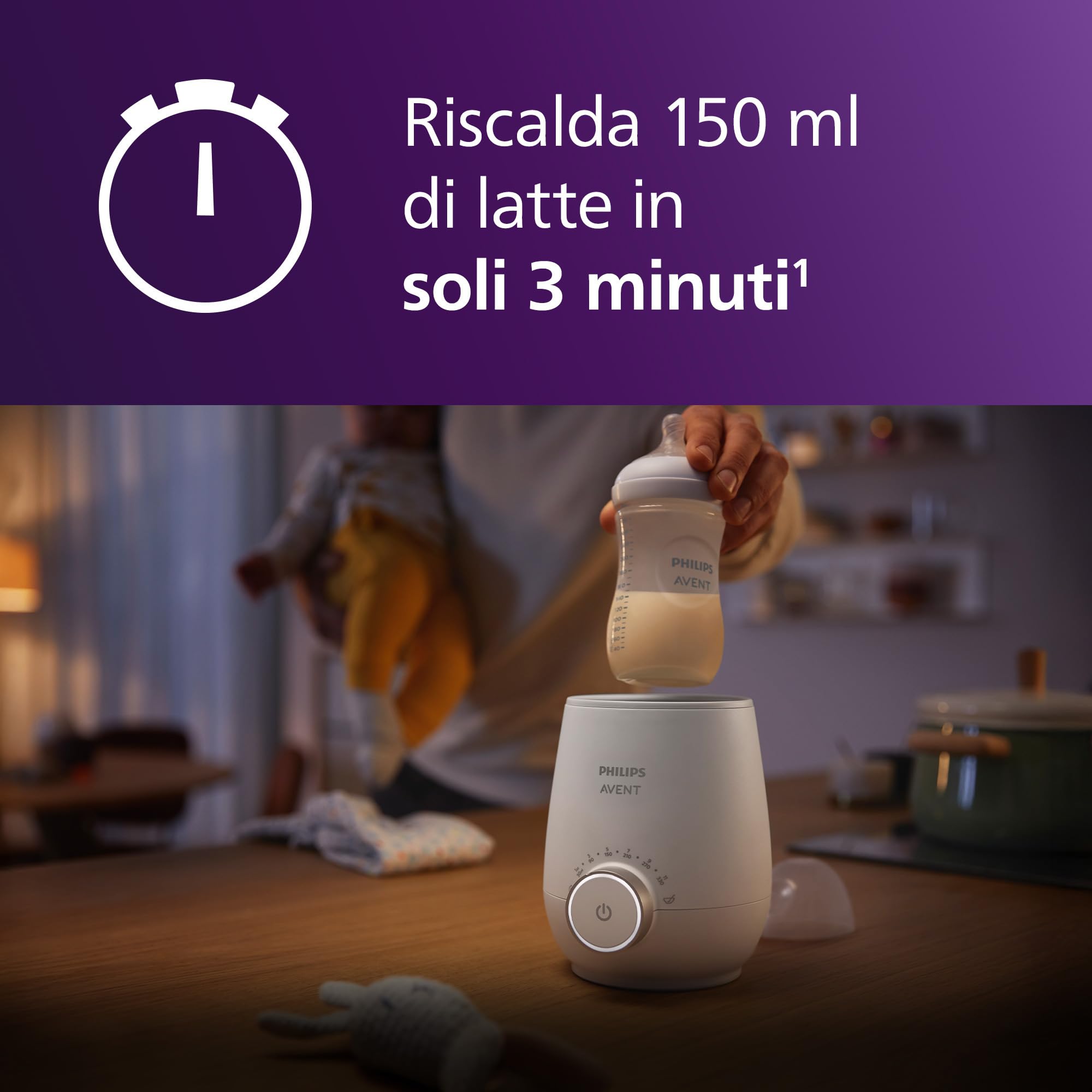 philips-avent-scf358-00-premium-scaldabiberon-veloce-con-controllo-intelligente- image 2